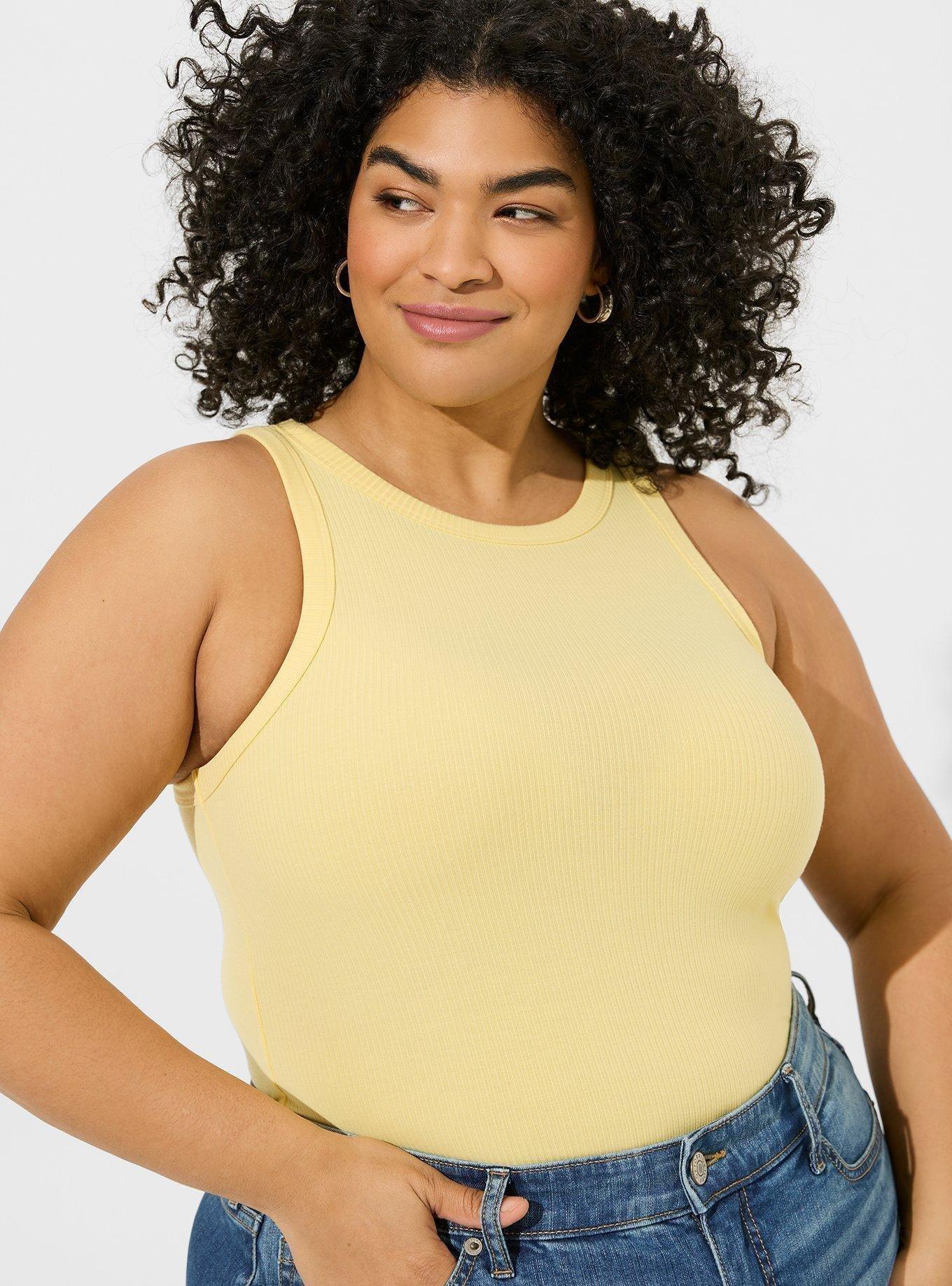 torrid, Tops, Torrid Plus Size Pink Rib Mock Neck Tank