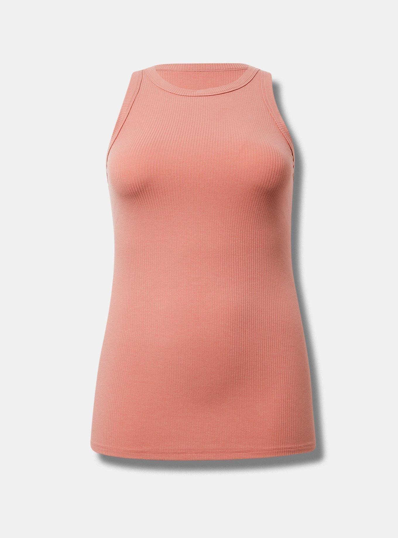 Plus Size Super Soft Rib High Neck Tank Top Torrid