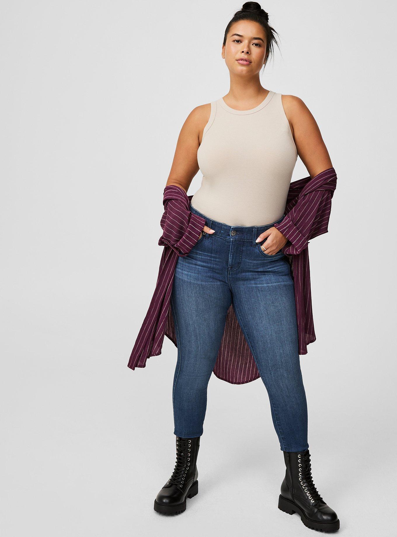 Super Soft Rib High Neck Tank Top