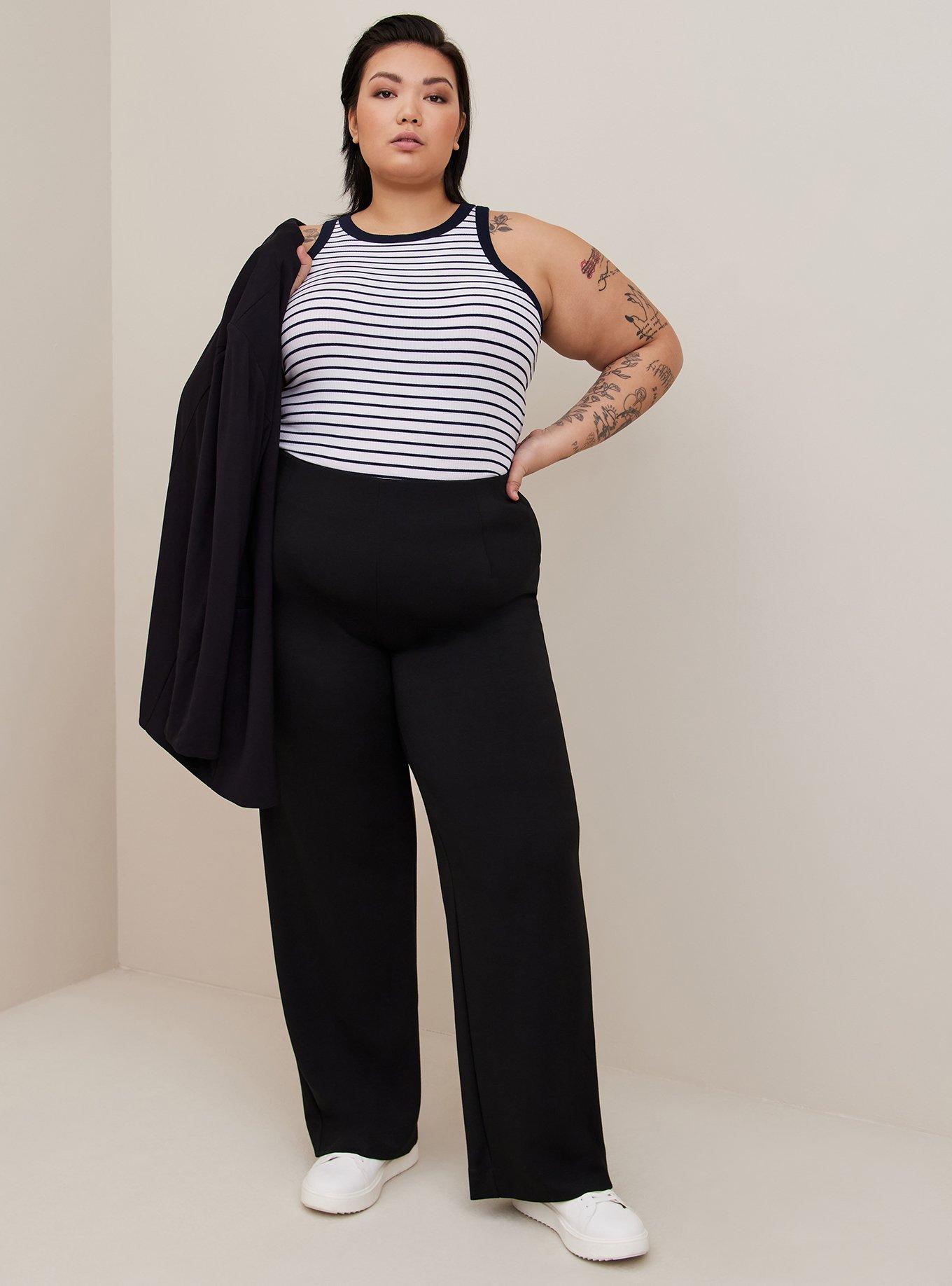 Plus Size - Super Soft Rib High Neck Tank Top - Torrid