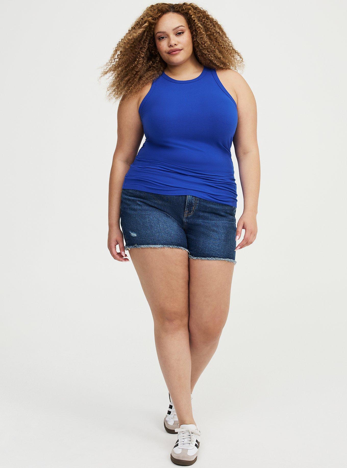 Super Soft Rib High Neck Tank, SURF THE WEB, alternate