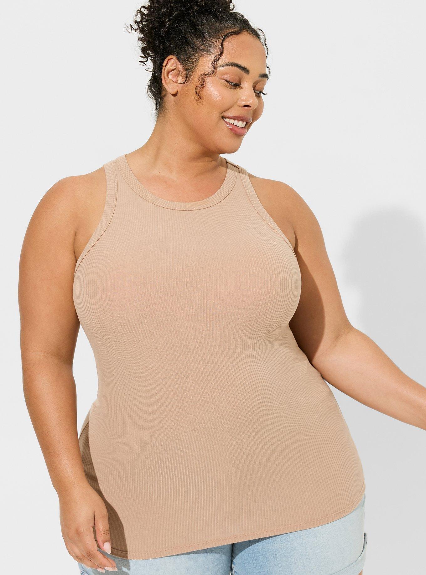 Plus Size - Super Soft V-Neck Swing Tank - Torrid