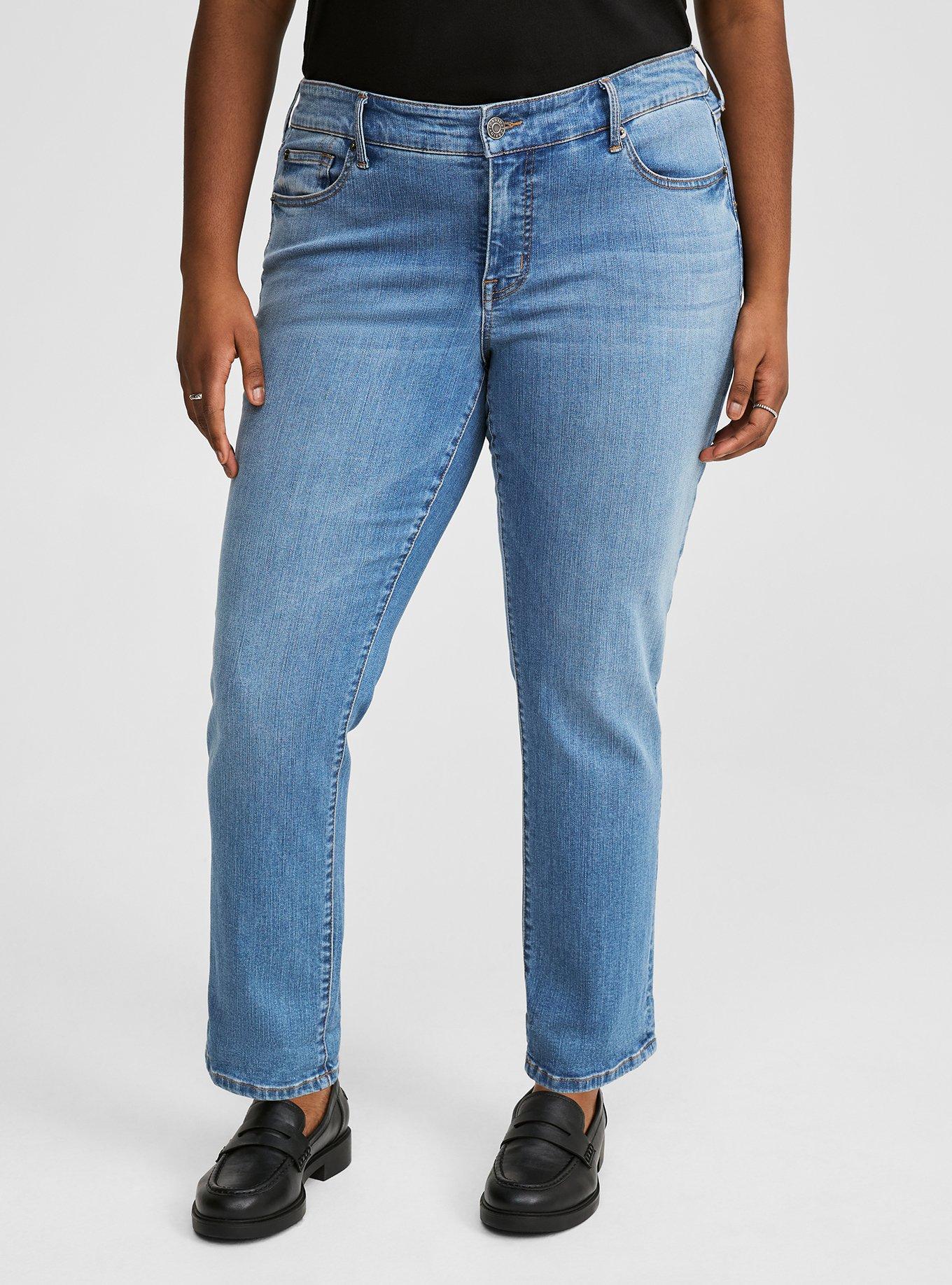 Perfect Boyfriend Ankle Premium Stretch Mid-Rise Jean