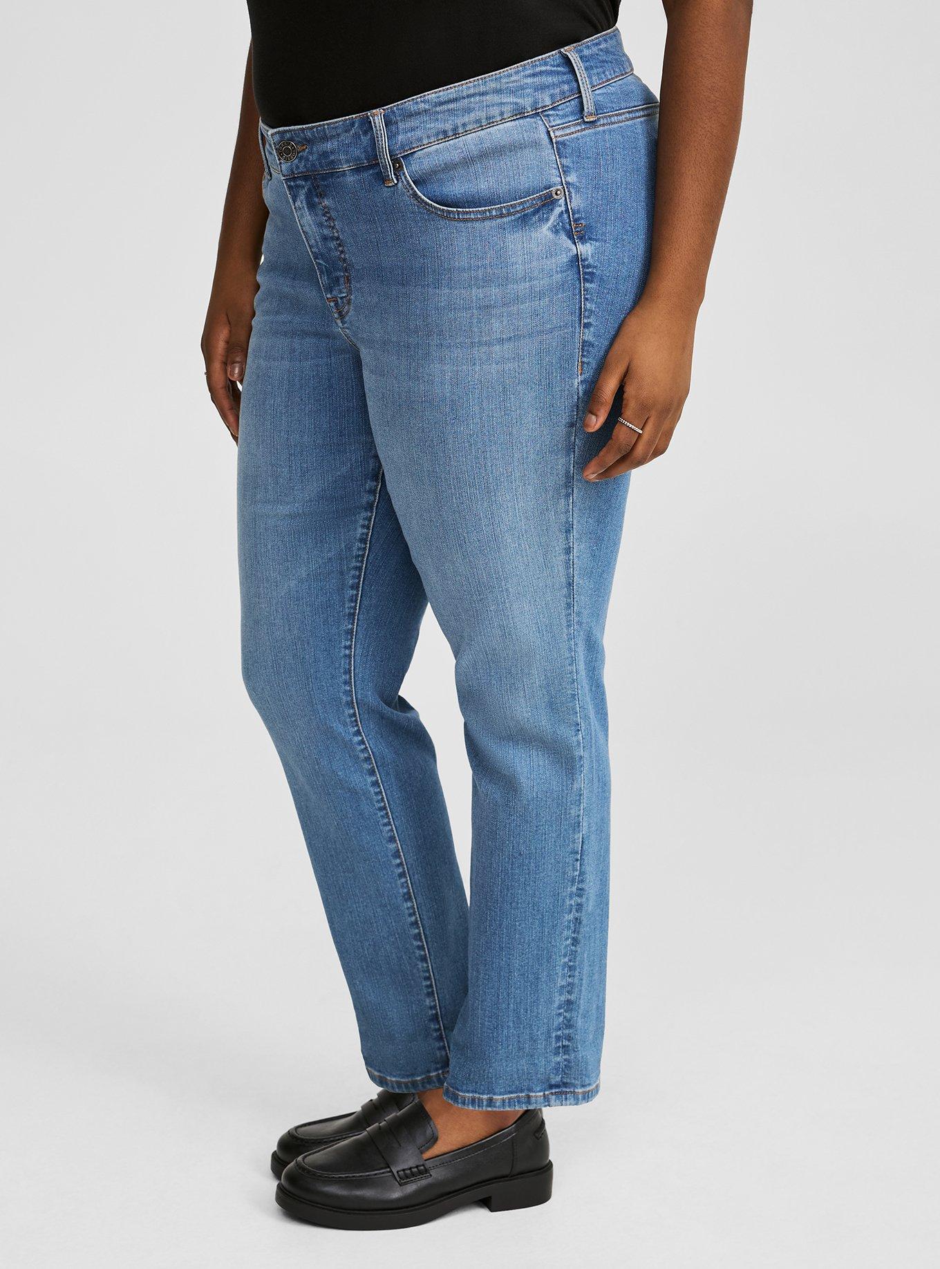 Perfect Boyfriend Ankle Premium Stretch Mid-Rise Jean