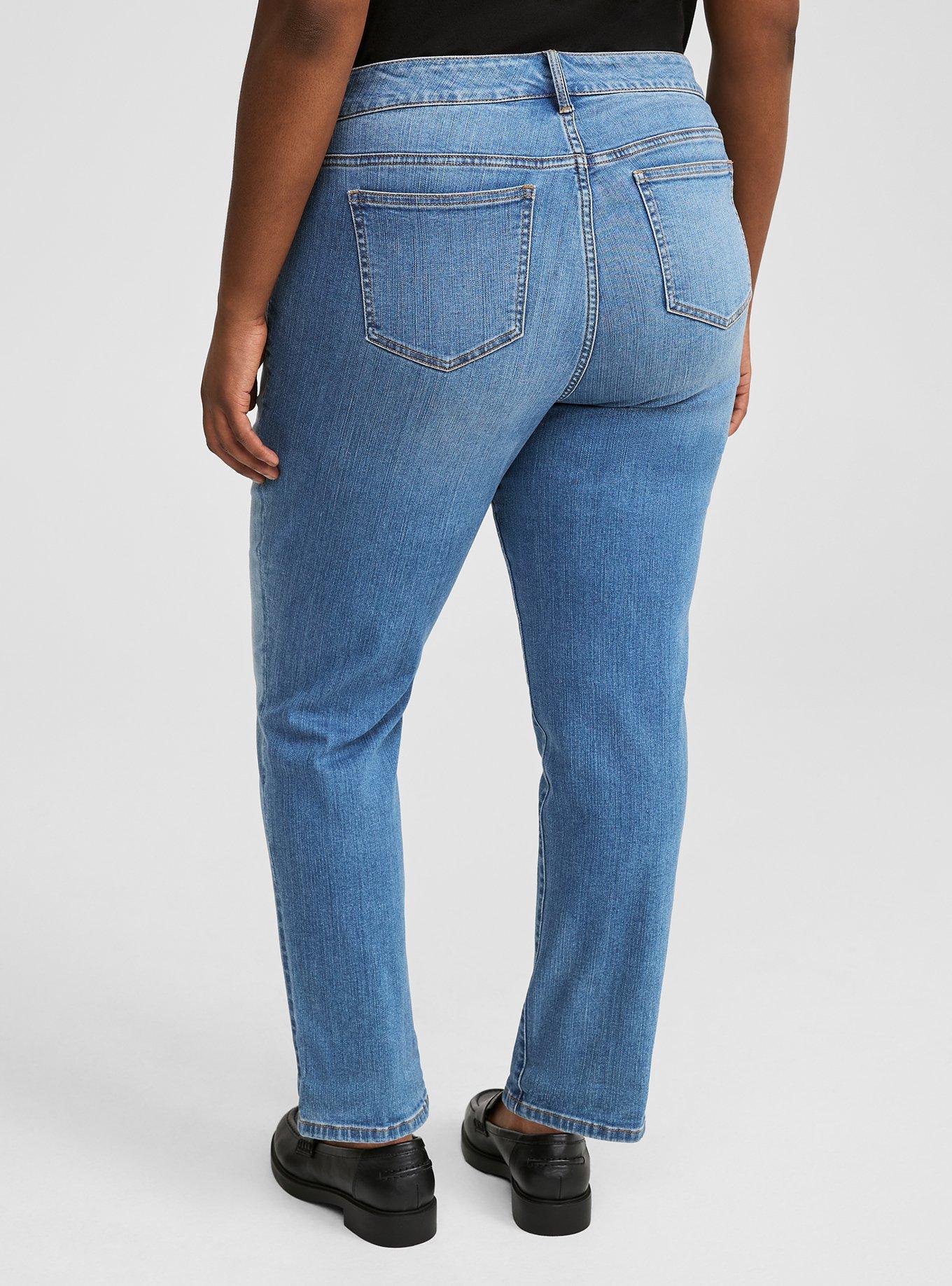 Perfect Boyfriend Ankle Premium Stretch Mid-Rise Jean