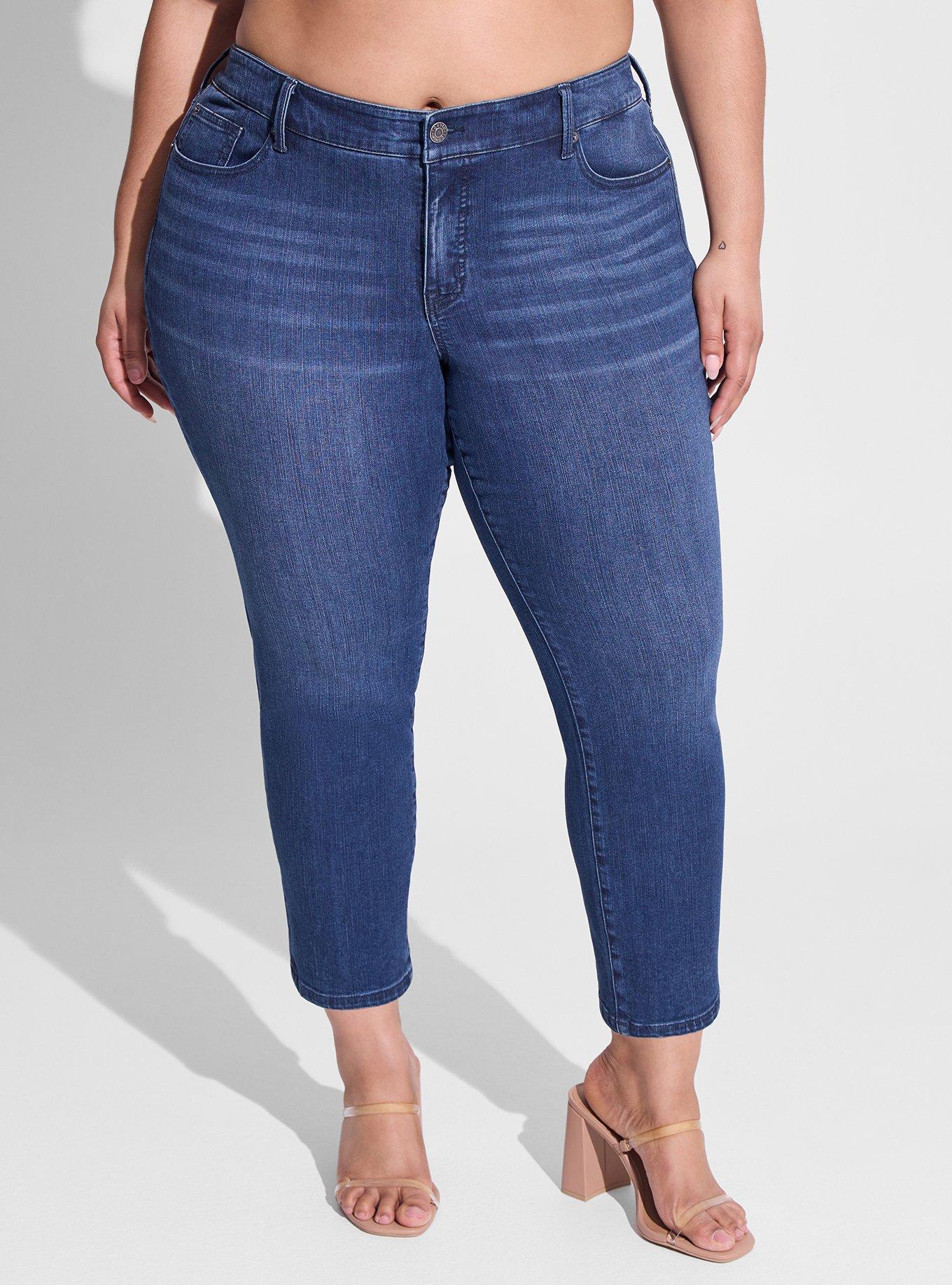 Perfect Skinny Ankle Premium Stretch Mid-Rise Jean