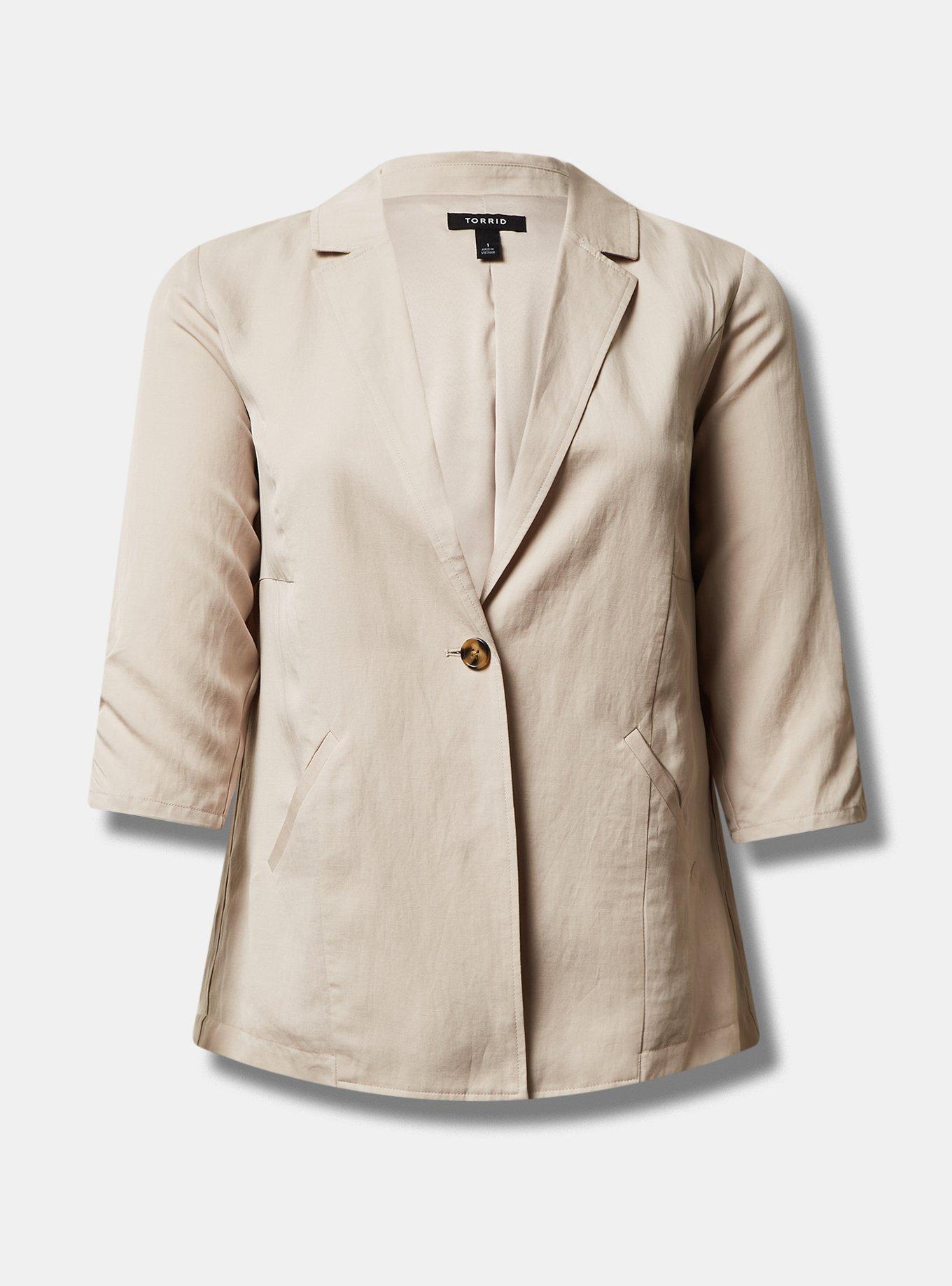 Studio Linen Blazer