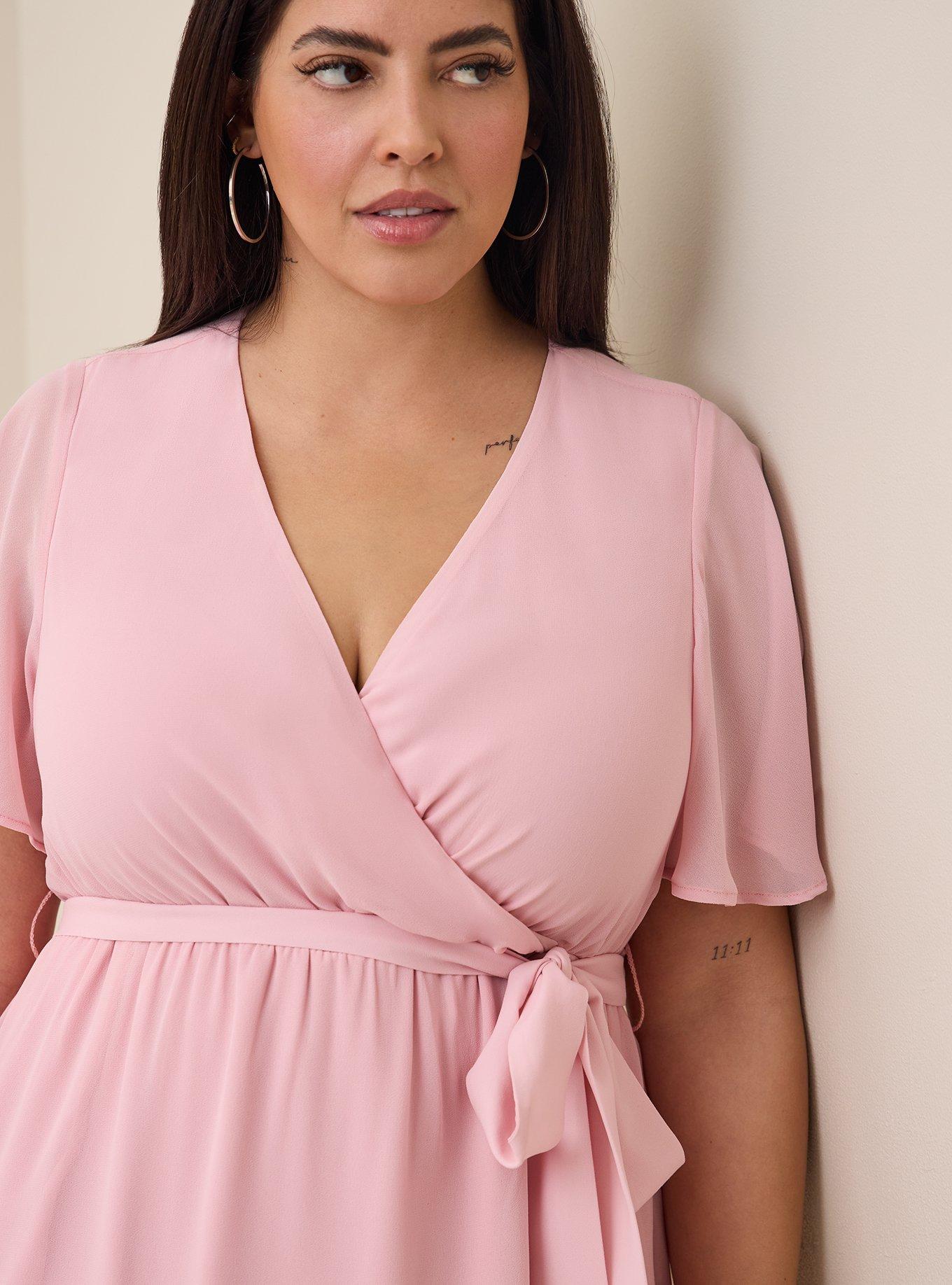 Torrid wrap dress clearance