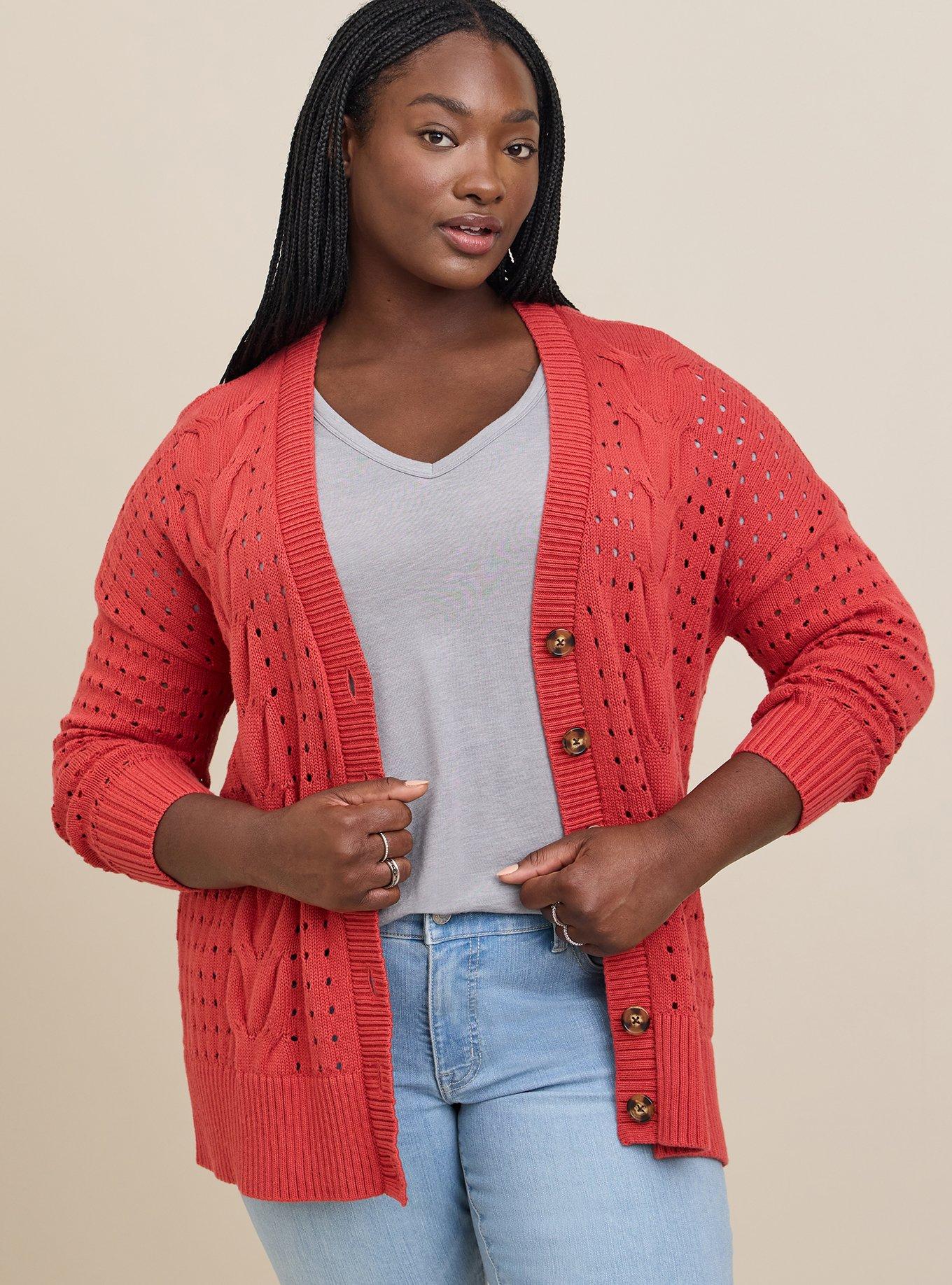 The Blueberry Pocket Cardigan Crochet PDF Pattern -  Canada