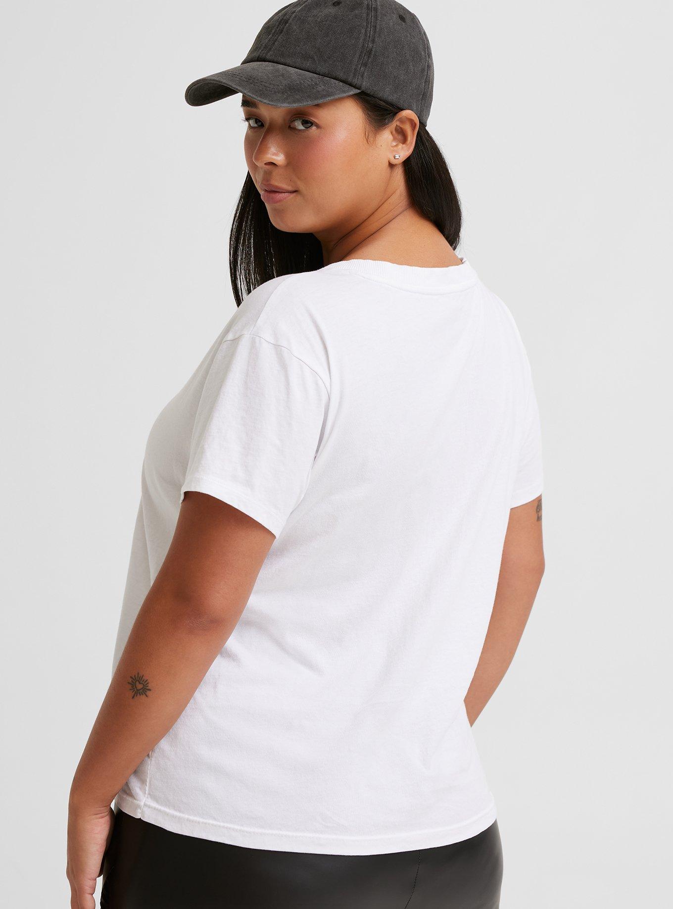 Girlfriend Signature Jersey VNeck Tee