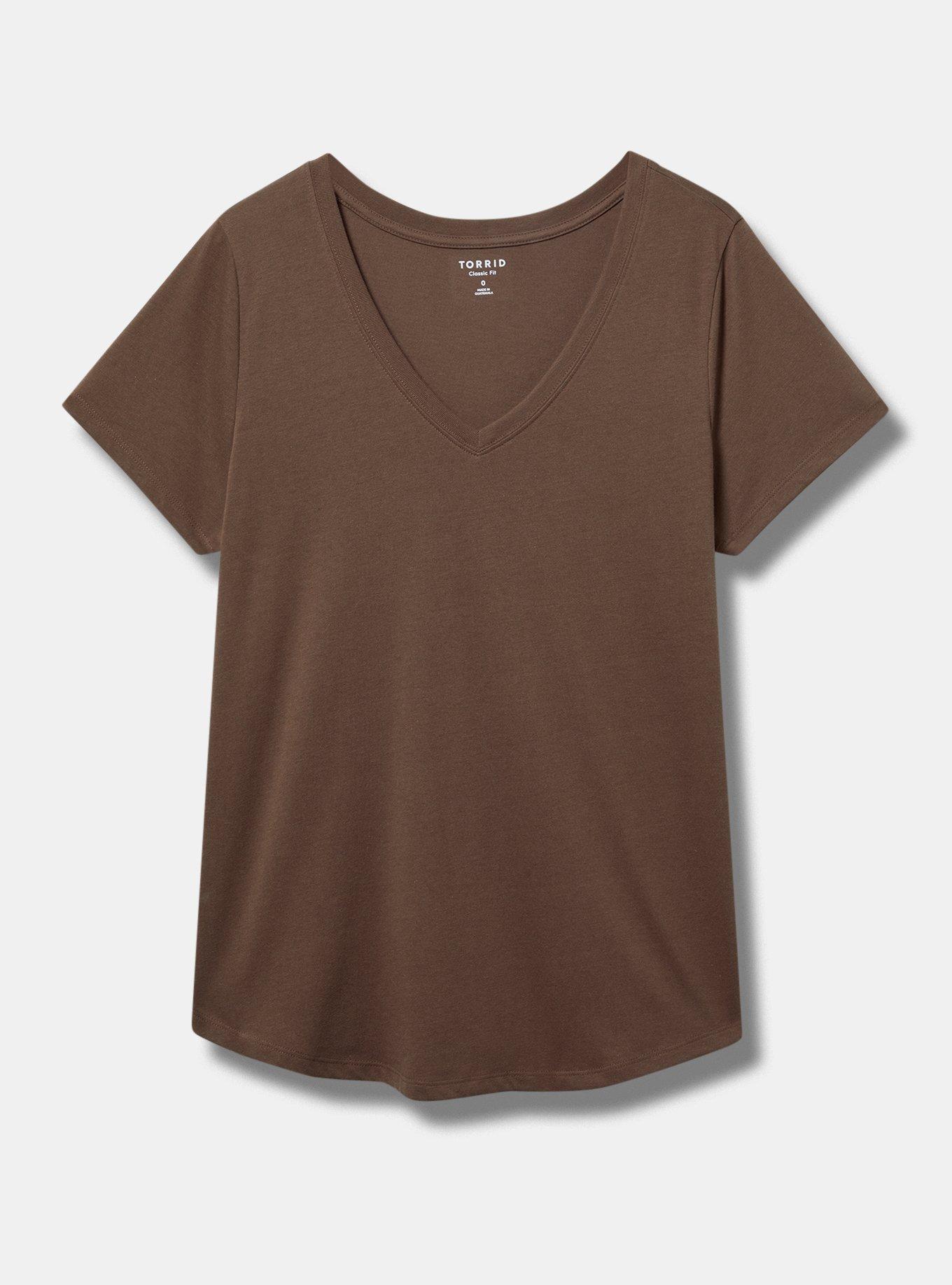 Girlfriend Signature Jersey V-Neck Tee