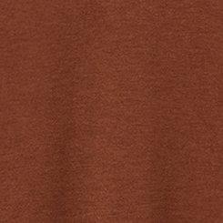 Plus Size Girlfriend Signature Jersey V-Neck Tee, CAPPUCCINO, swatch