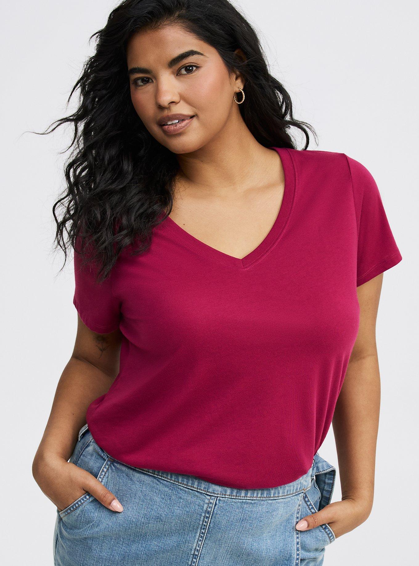 Girlfriend V-Neck Tee