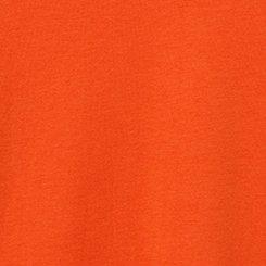 Plus Size Girlfriend Signature Jersey V-Neck Tee, PUREED PUMPKIN, swatch