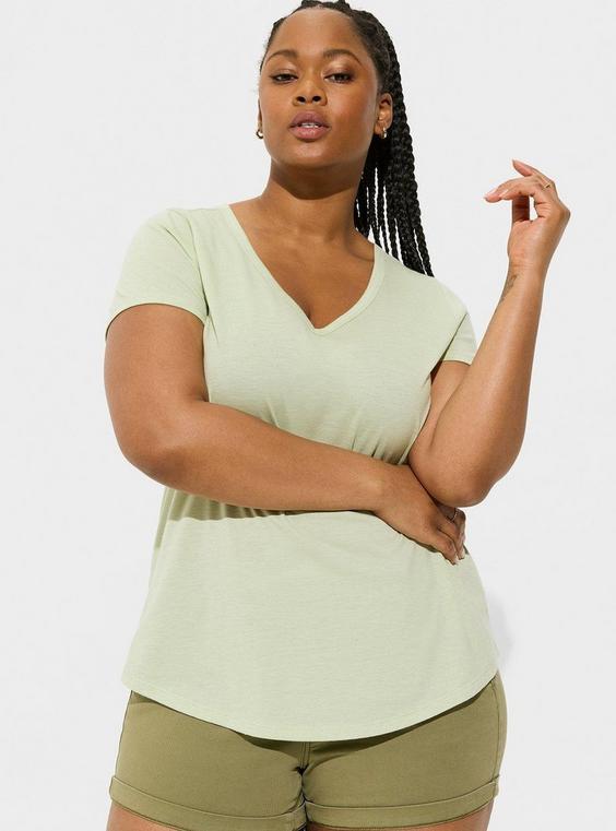 Girlfriend V Neck Tee Girlfriend V Neck Tee