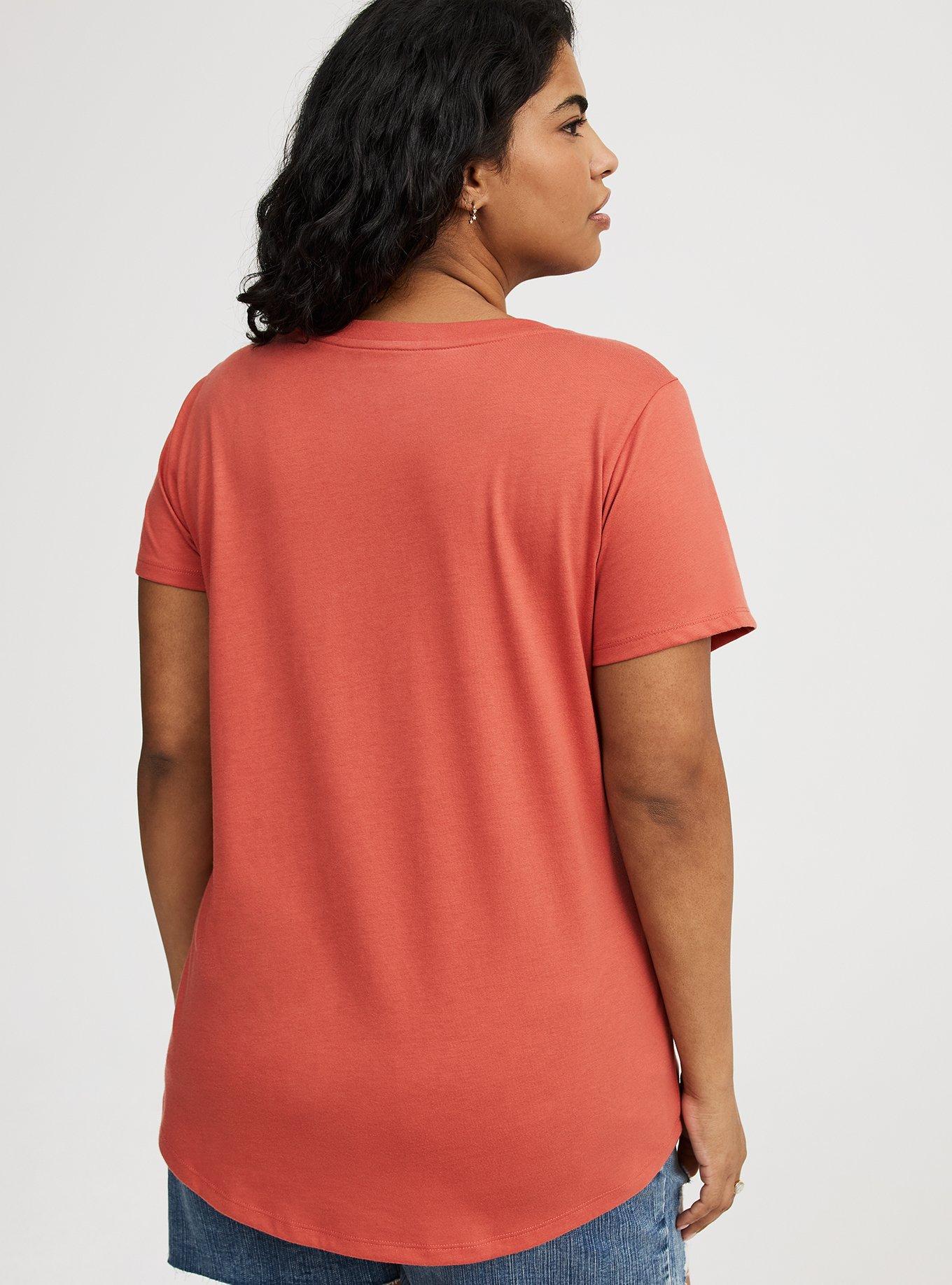 Girlfriend Signature Jersey V-Neck Tee