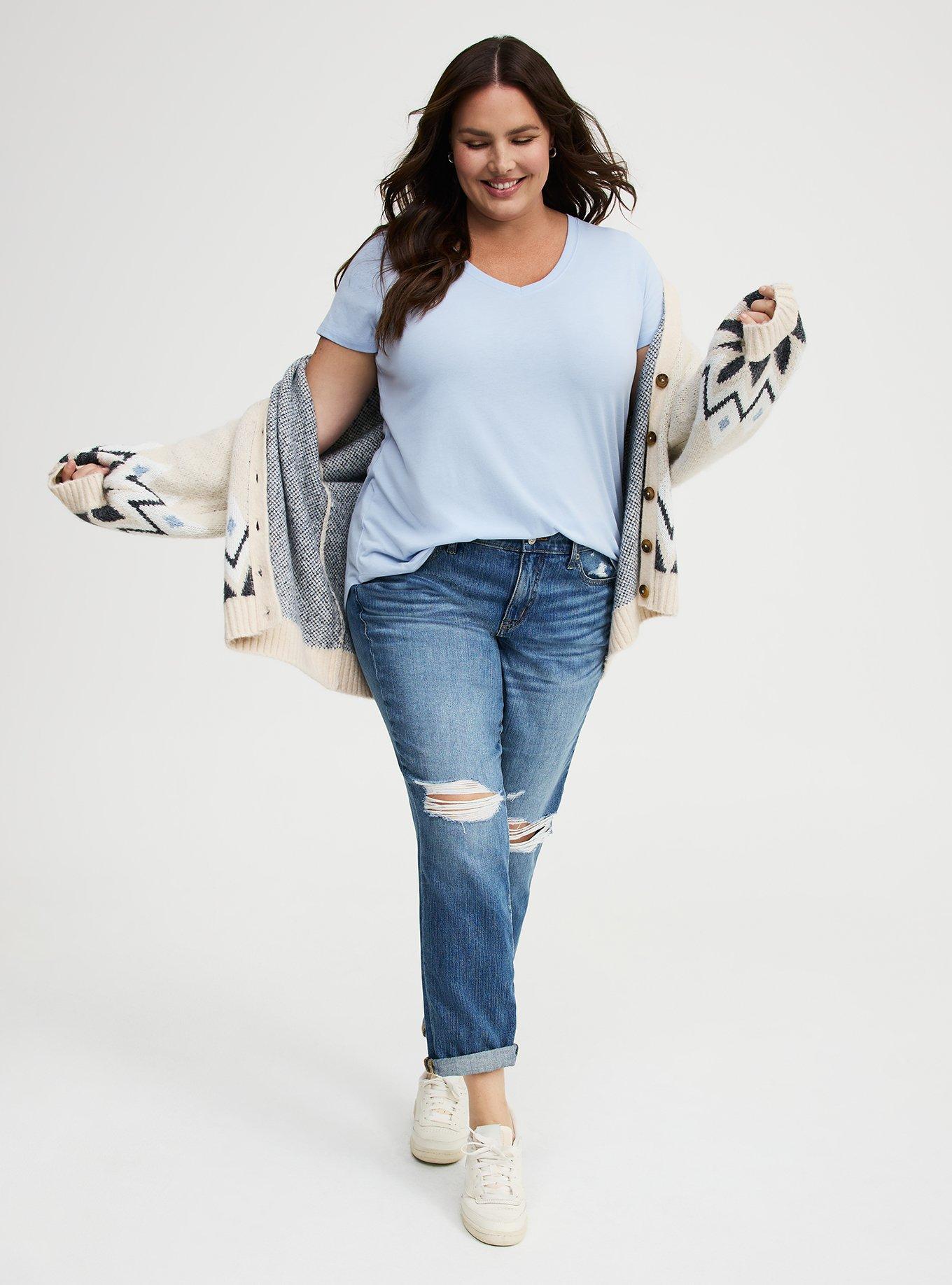 Girlfriend V-Neck Tee