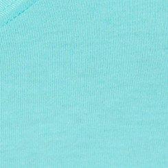 Girlfriend Signature Jersey V-Neck Tee, DUSKY AQUA, swatch