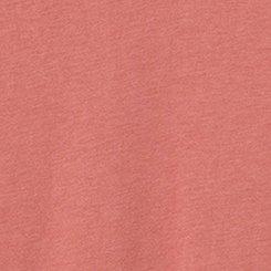 Plus Size Girlfriend Signature Jersey V-Neck Tee, LIGHT MAHOGANY, swatch