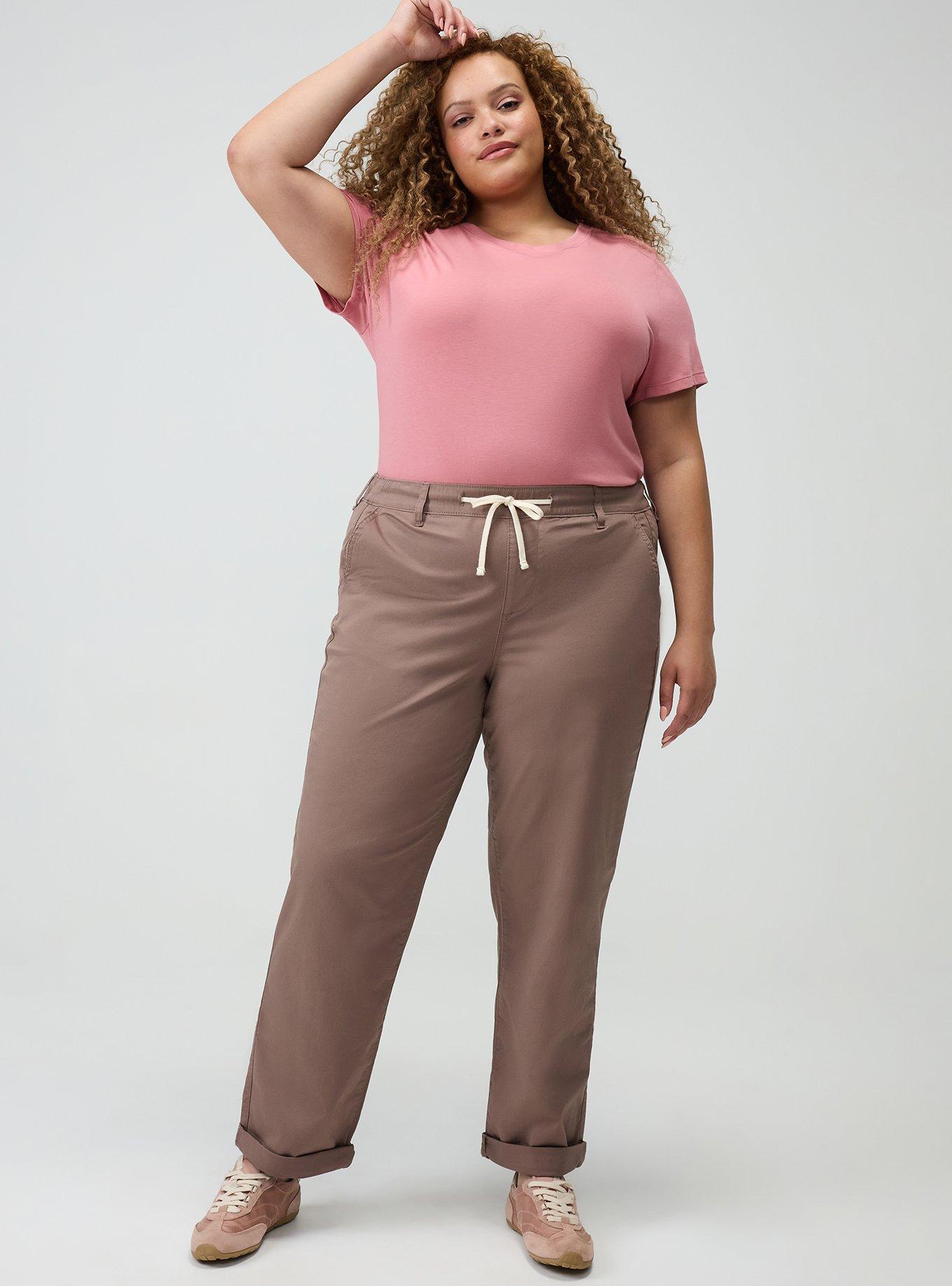 Everyday Crew Signature Jersey Tee, DUSTY ROSE, alternate