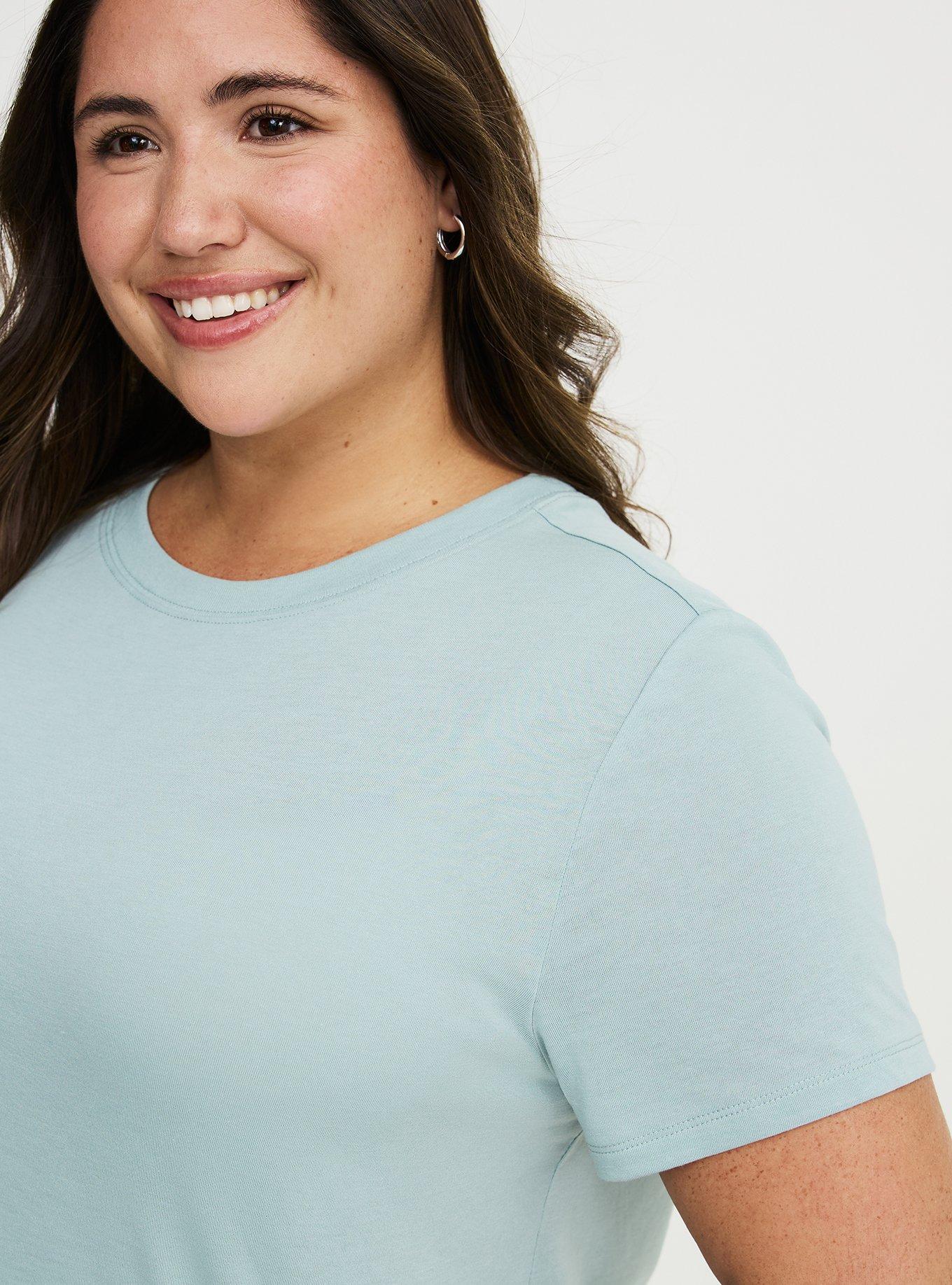 Everyday Signature Jersey Crew Tee, GRAY MIST, alternate