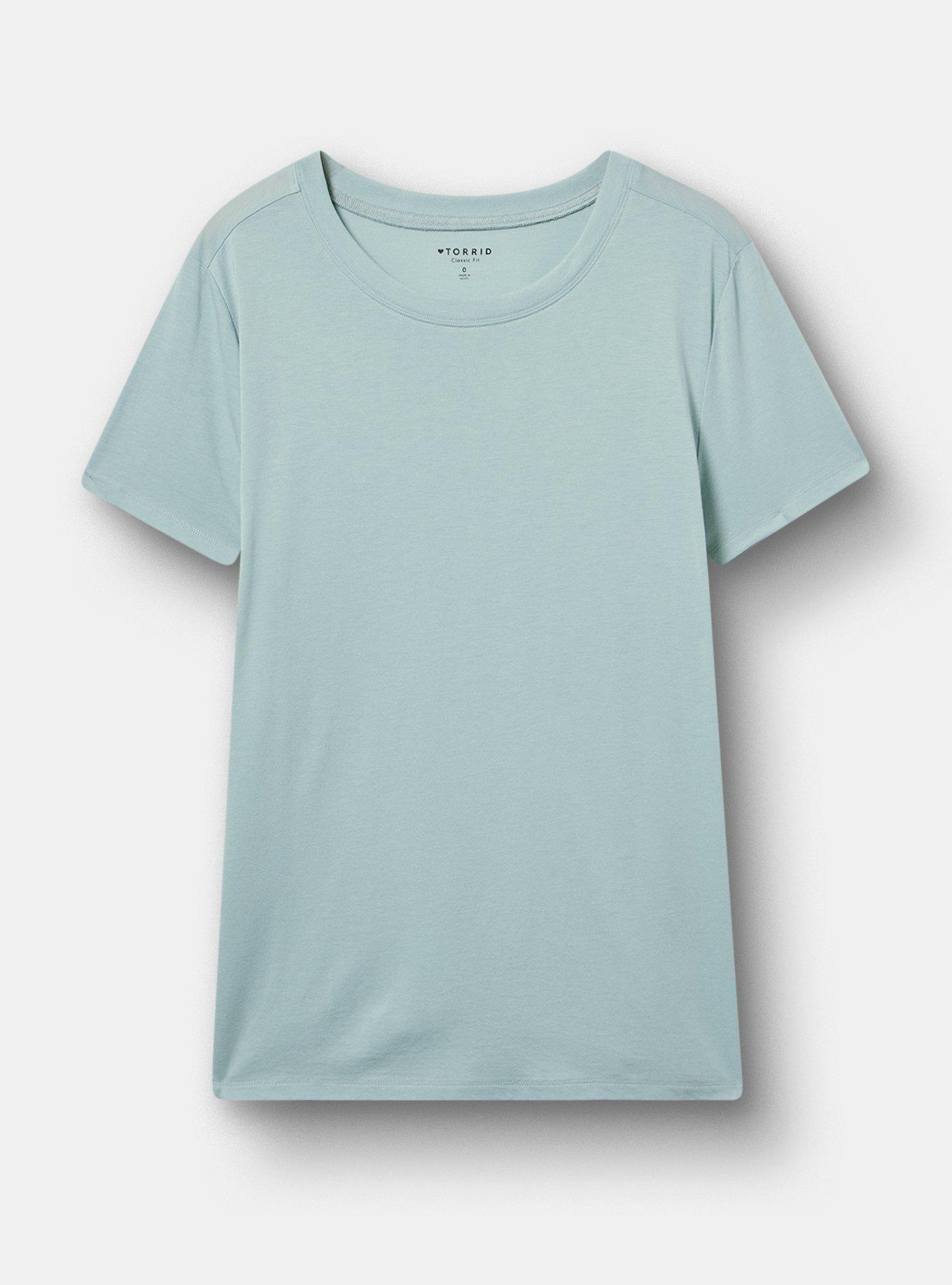 Everyday Signature Jersey Crew Tee, GRAY MIST, hi-res