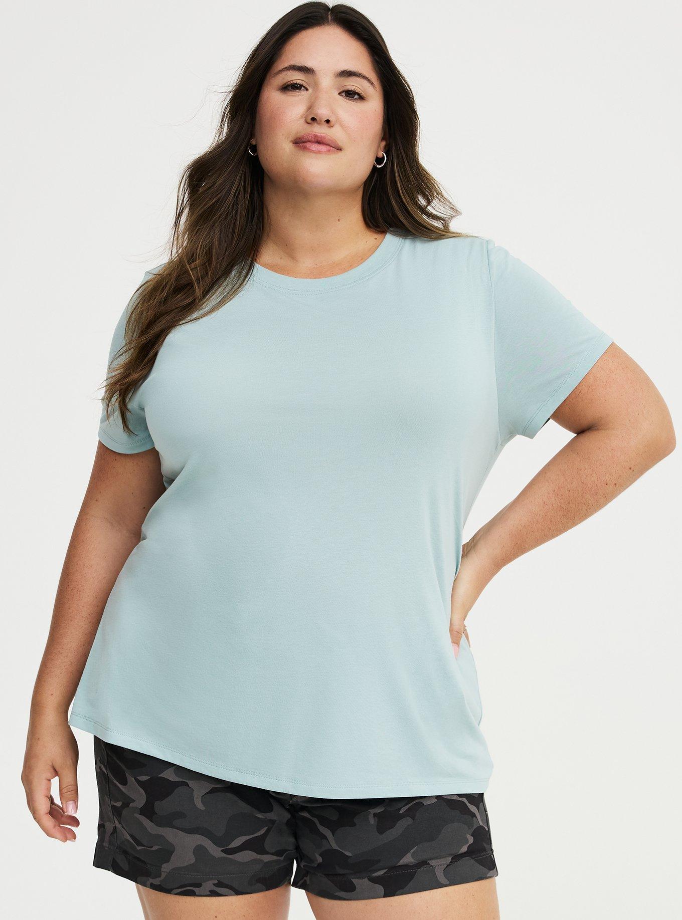 Everyday Signature Jersey Crew Tee, GRAY MIST, hi-res