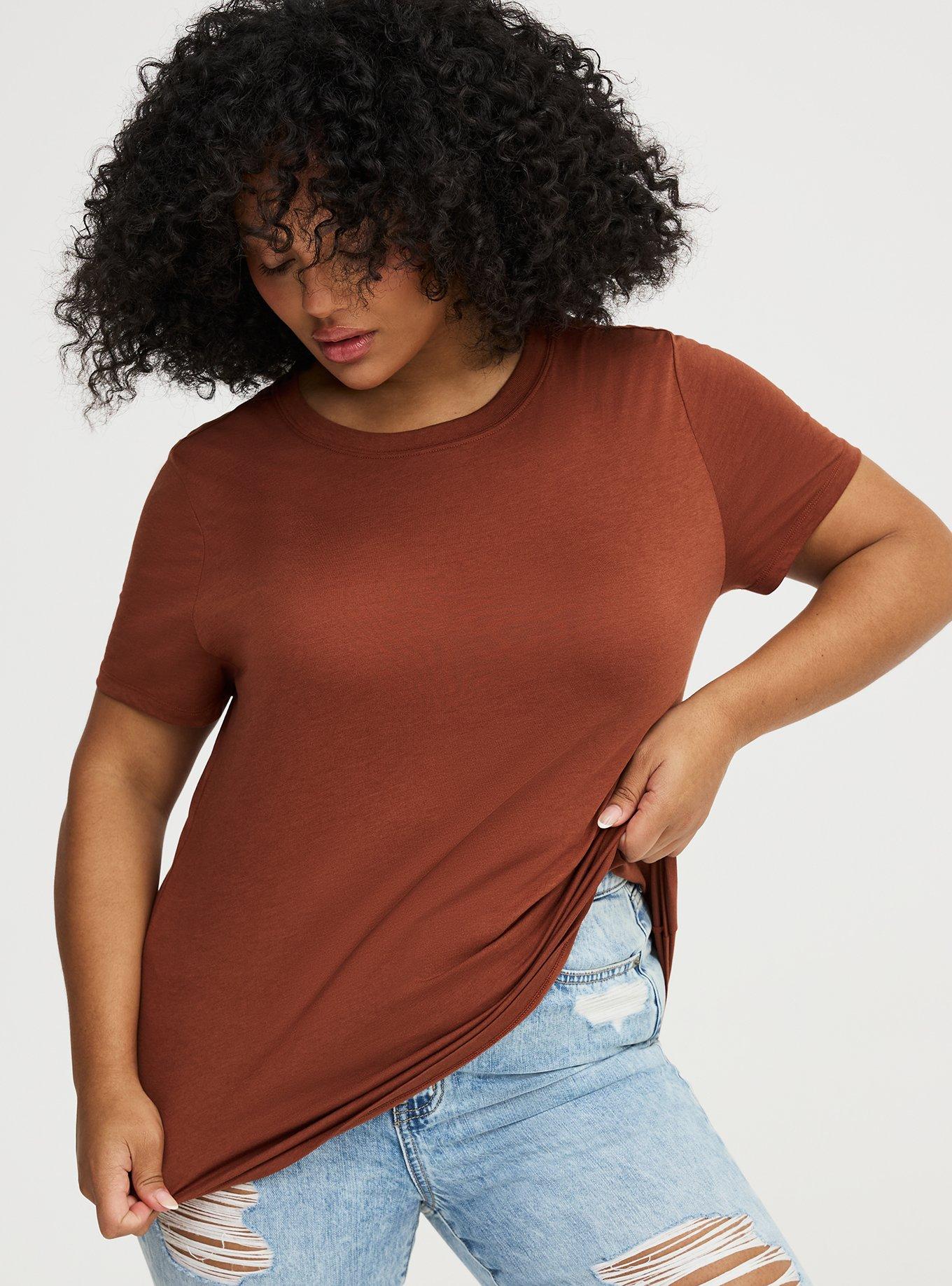 Everyday Signature Jersey Crew Tee, SEQUOIA, hi-res