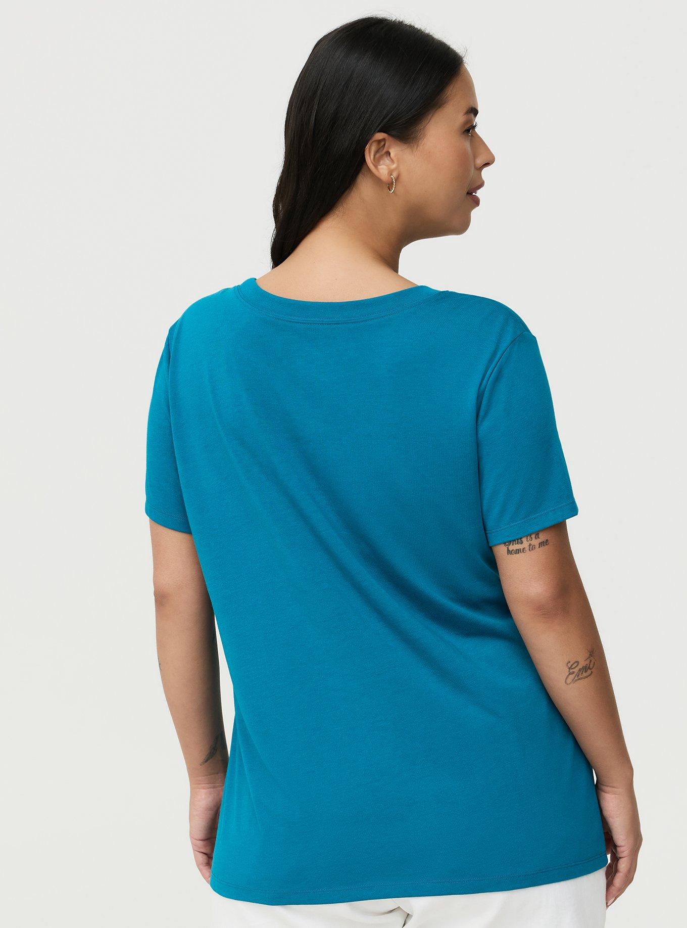 Everyday Signature Jersey Crew Tee, OCEAN DEPTHS, alternate