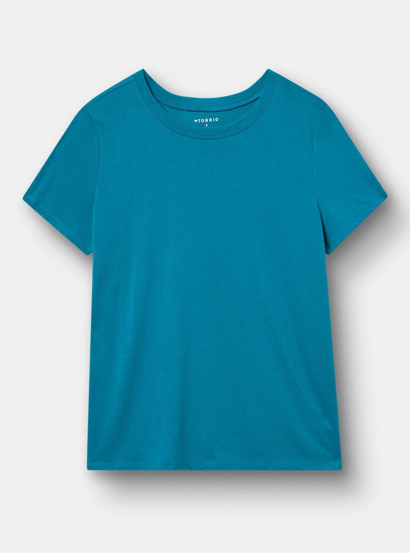 Everyday Signature Jersey Crew Tee, OCEAN DEPTHS, hi-res