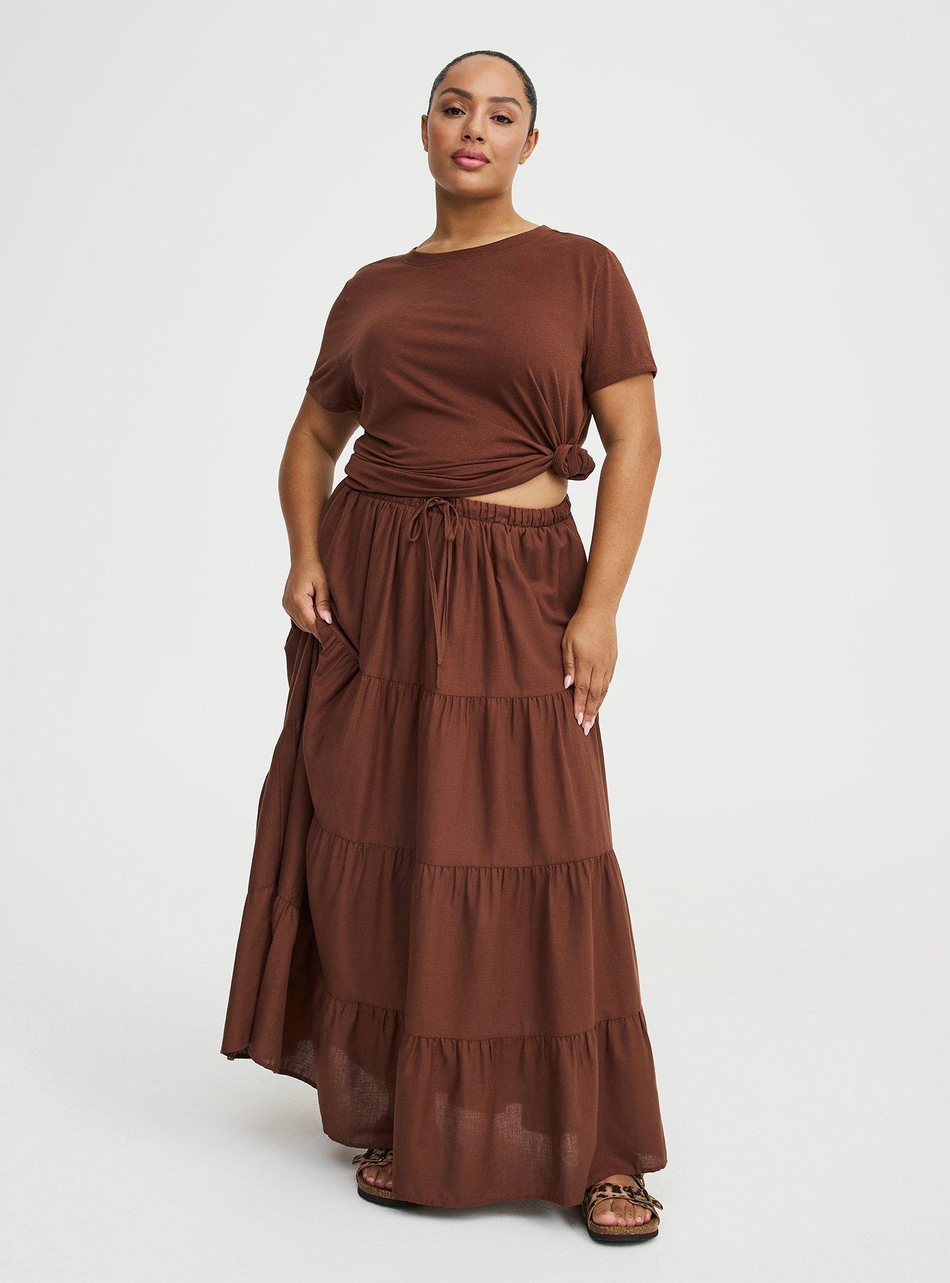 Everyday Signature Jersey Crew Neck Tee, CAPPUCCINO, alternate