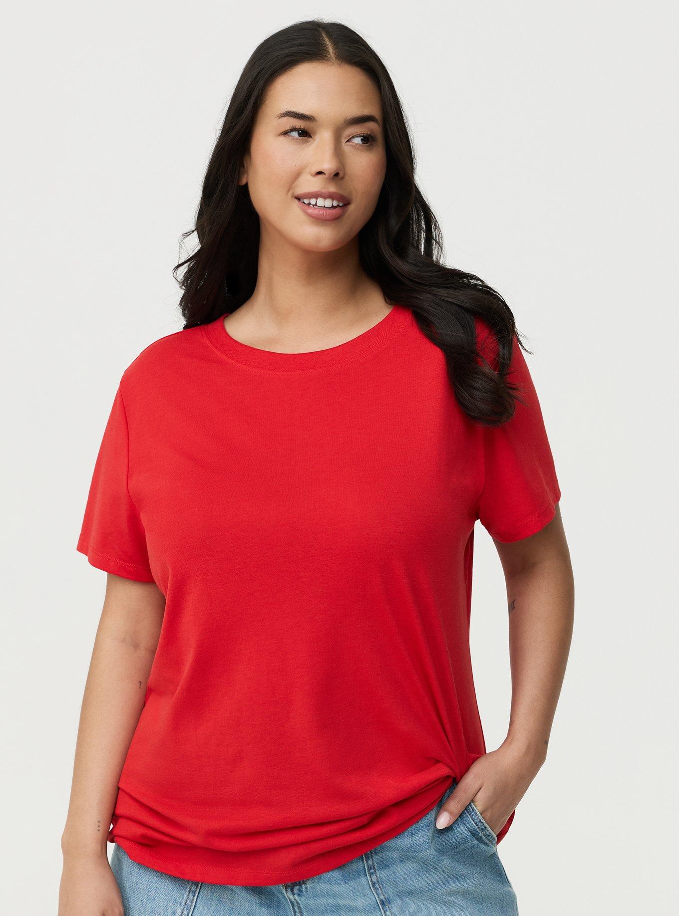 Plus Size - Everyday Crew Signature Jersey Tee - Torrid