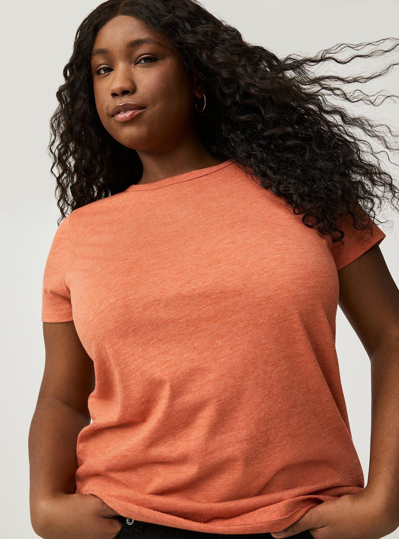 Plus Size - Everyday Signature Jersey Crew Tee - Torrid
