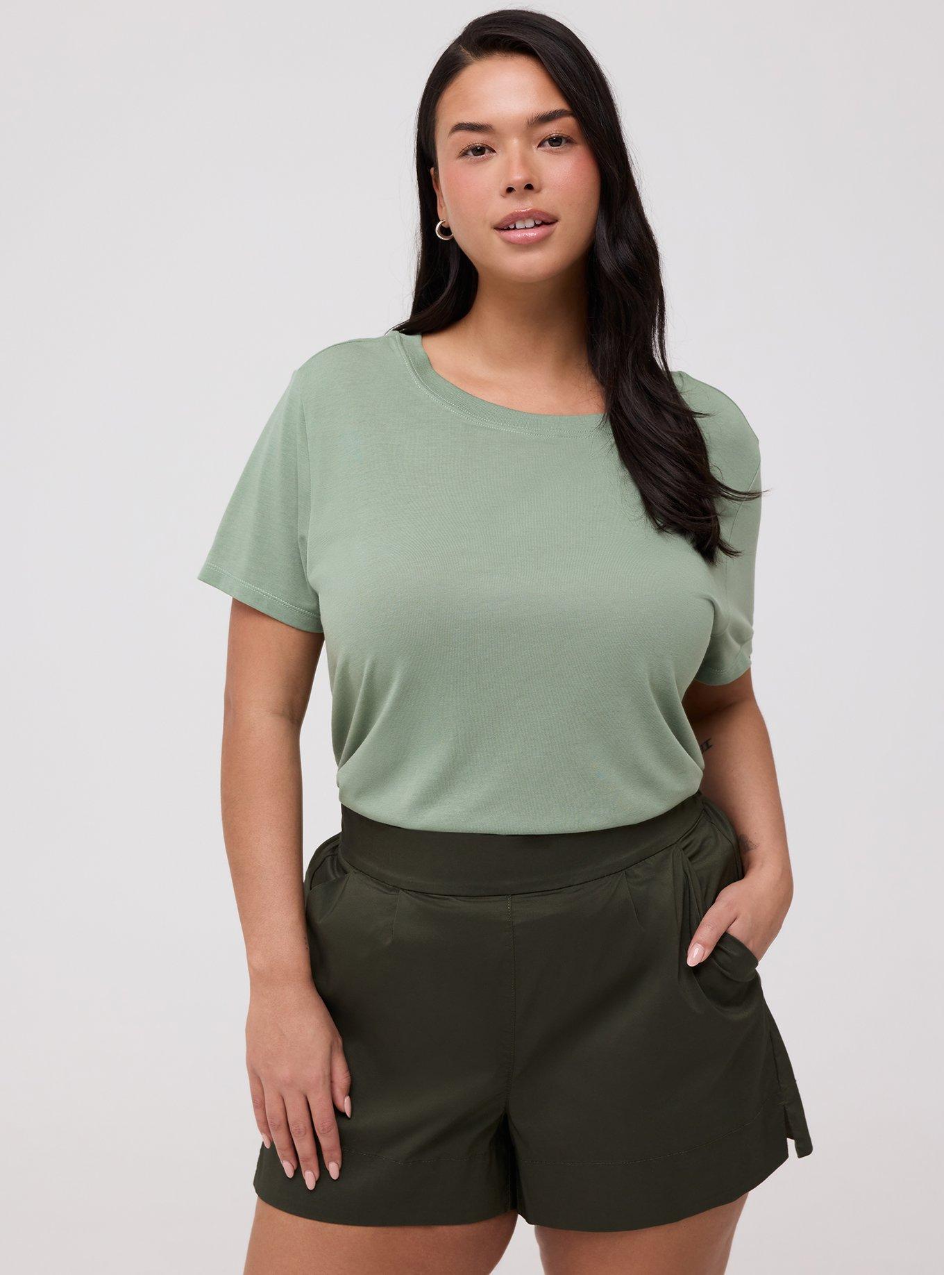 Everyday Signature Jersey Crew Tee, HEDGE GREEN, alternate