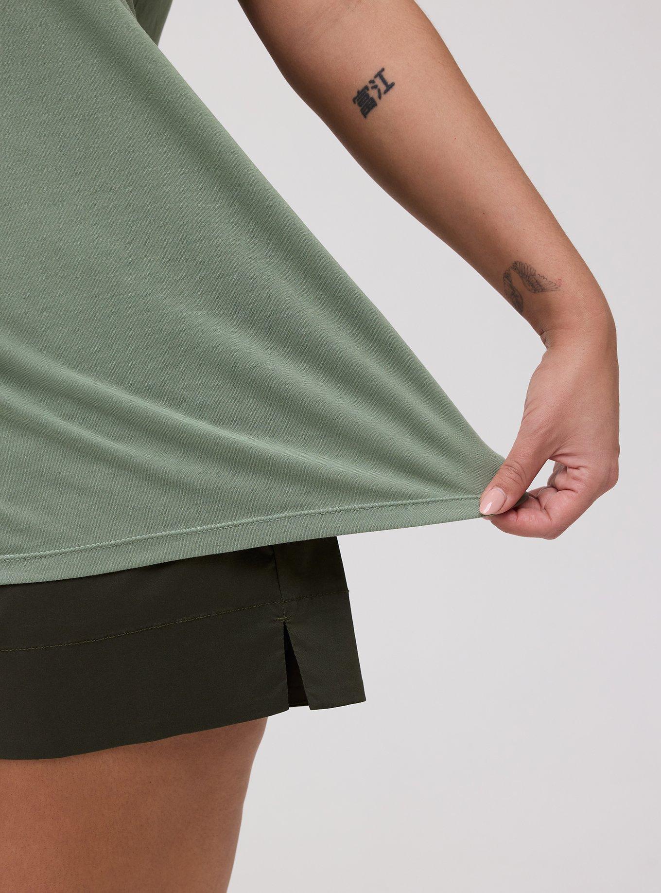 Everyday Signature Jersey Crew Tee, HEDGE GREEN, alternate