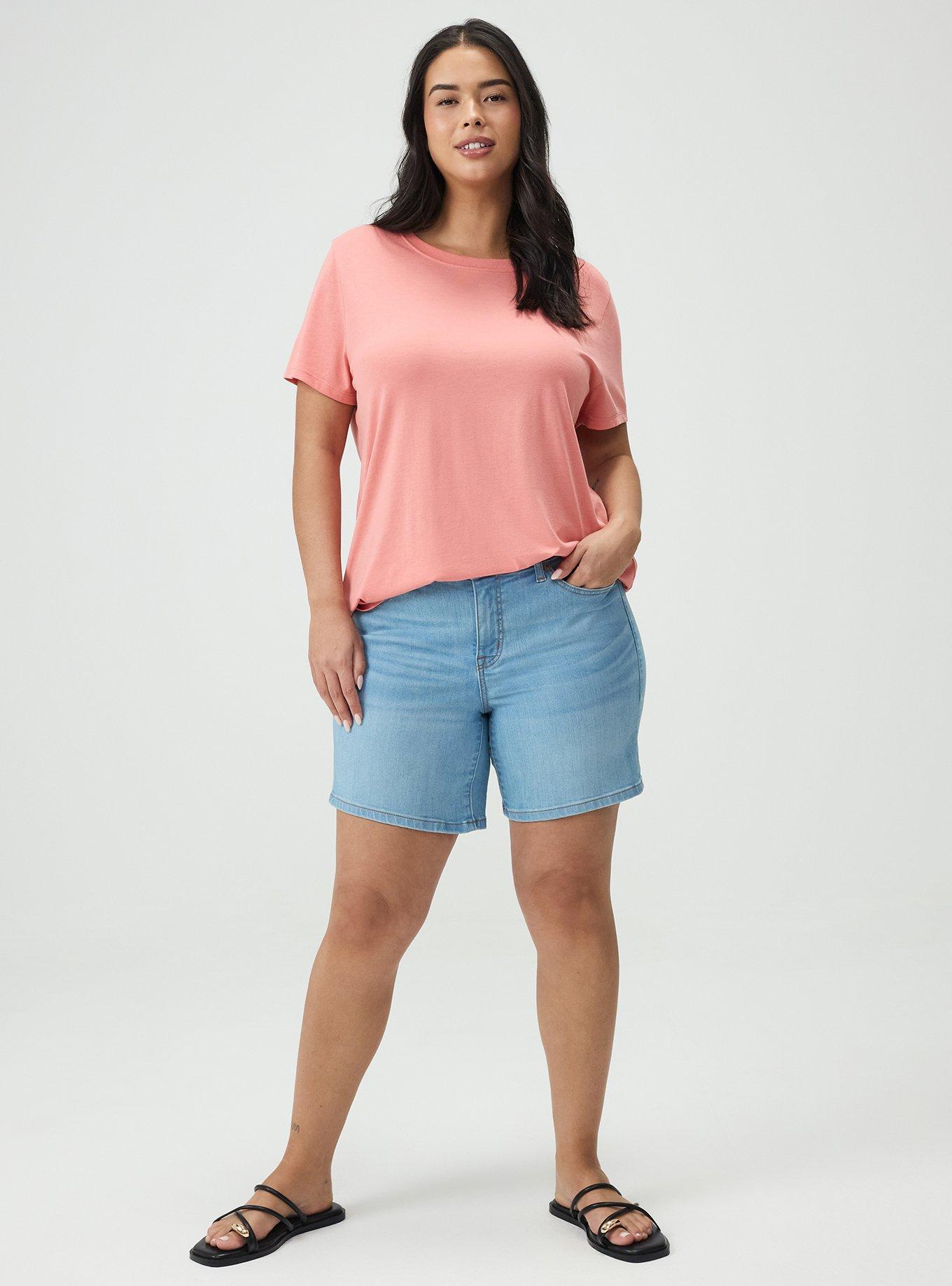 Everyday Signature Jersey Crew Neck Tee, LANTANA, alternate