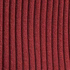 Plus Size Fitted Cardigan V-Neck Sweater, MAROON, swatch
