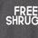 Free Shrugs Cozy Fleece Crew Neck Raglan Sweatshirt, GREY, swatch