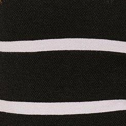Plus Size Everyday Soft Pullover Sweater Vest, BLACK STRIPE, swatch
