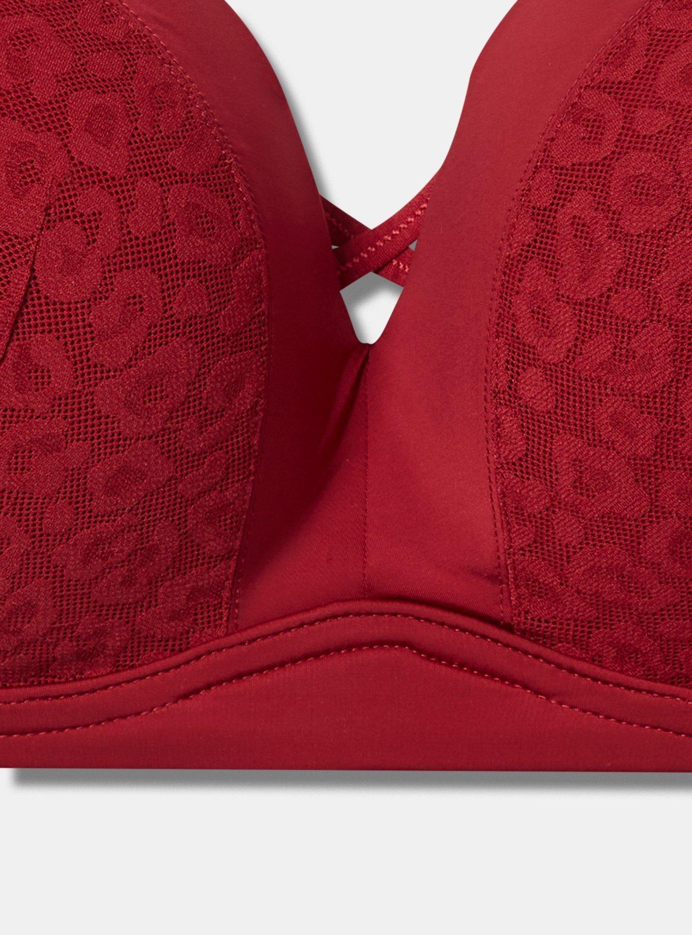 Dream Wire-Free Push-Up Bra, RHUBARB, alternate