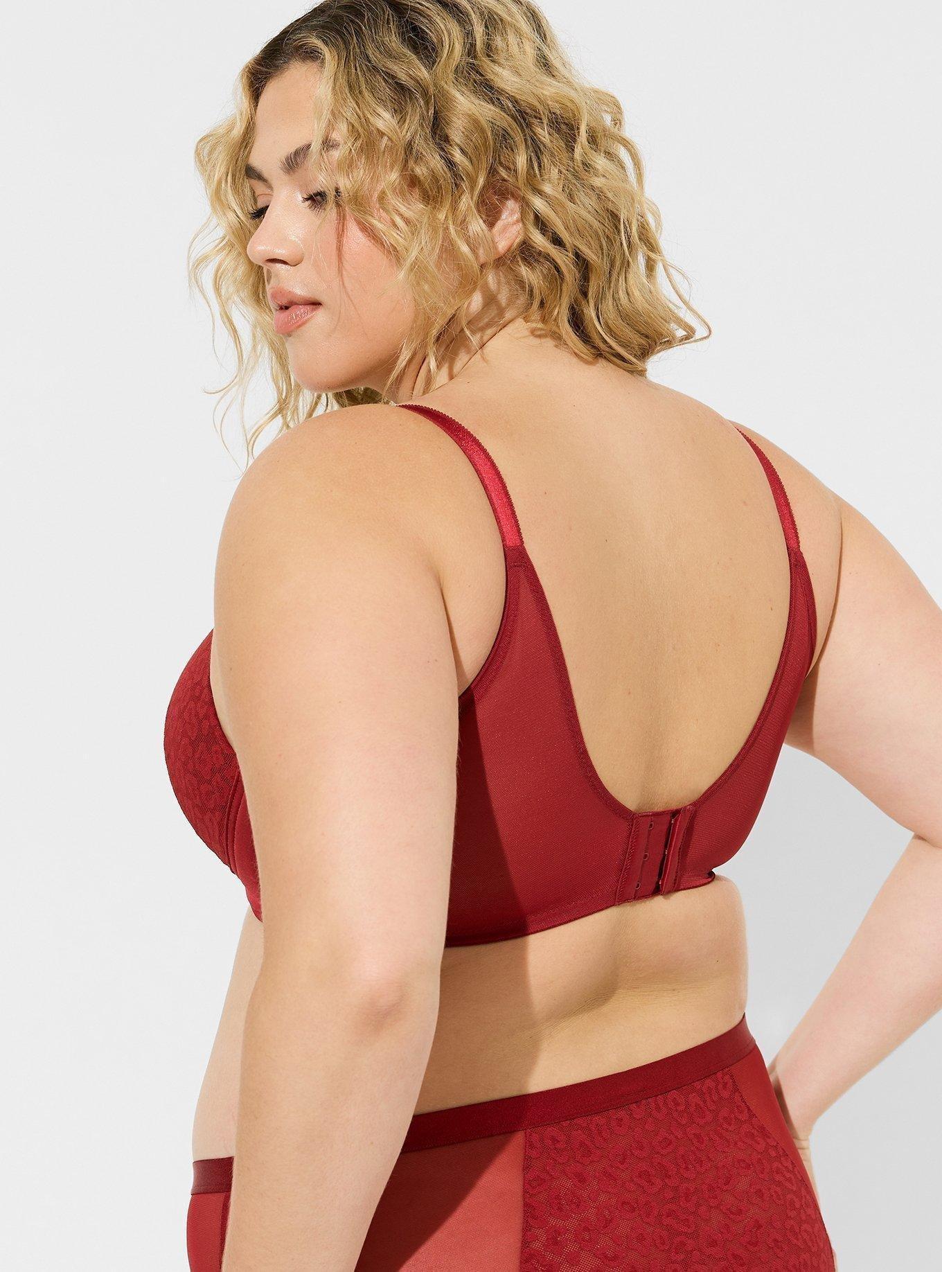 Dream Wire-Free Push-Up Bra, RHUBARB, alternate
