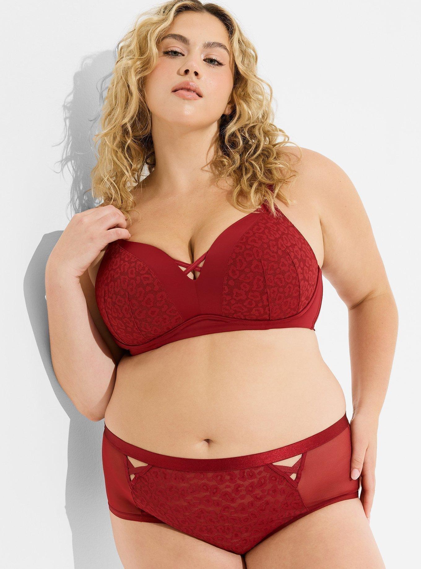 Dream Wire-Free Push-Up Bra, RHUBARB, alternate