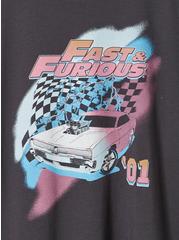 Fast & Furious Classic Fit Cotton Crew Tee, DEEP BLACK, alternate