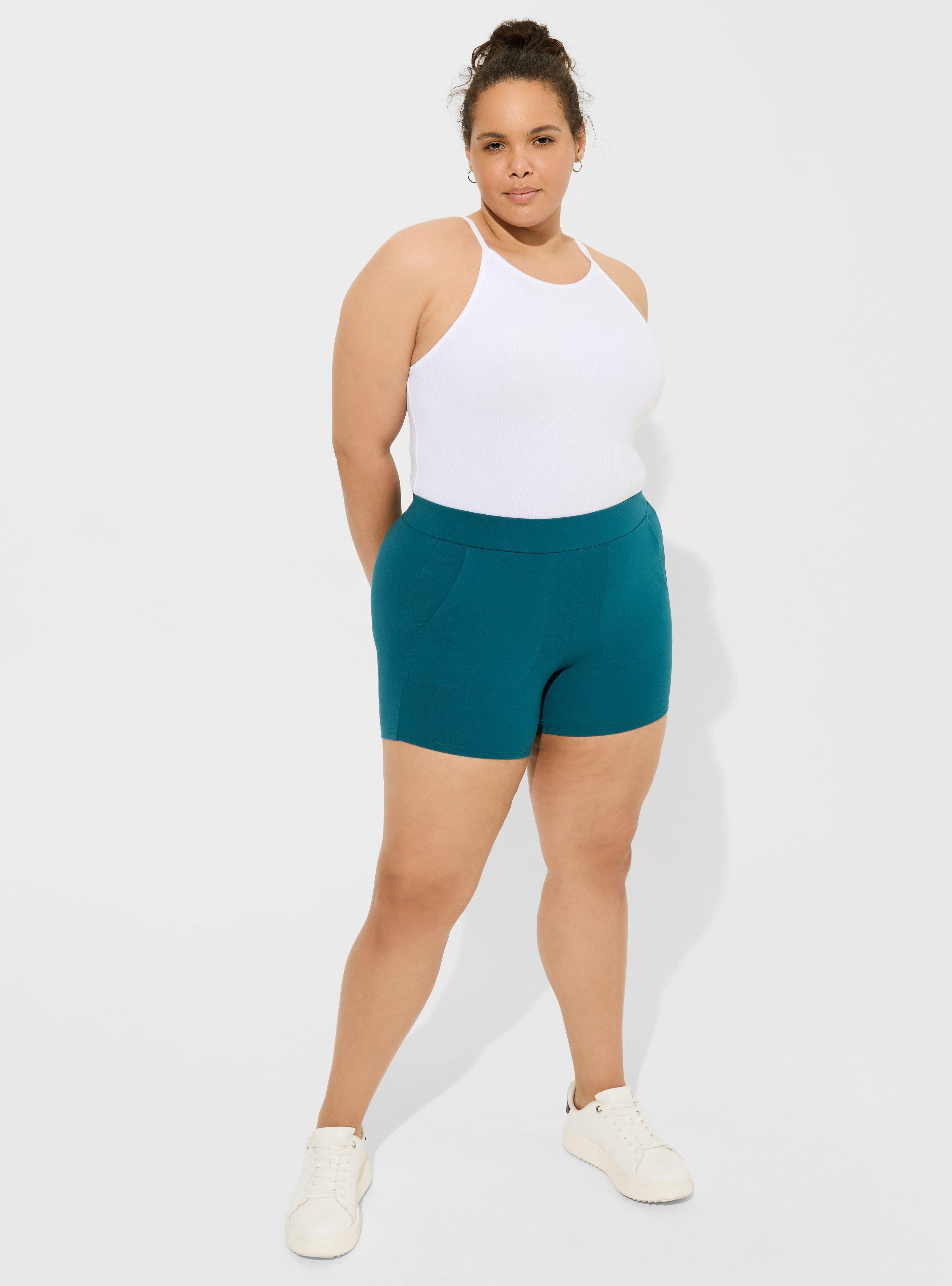 Plus Size - 9 Inch Signature Waist Bike Short - Torrid