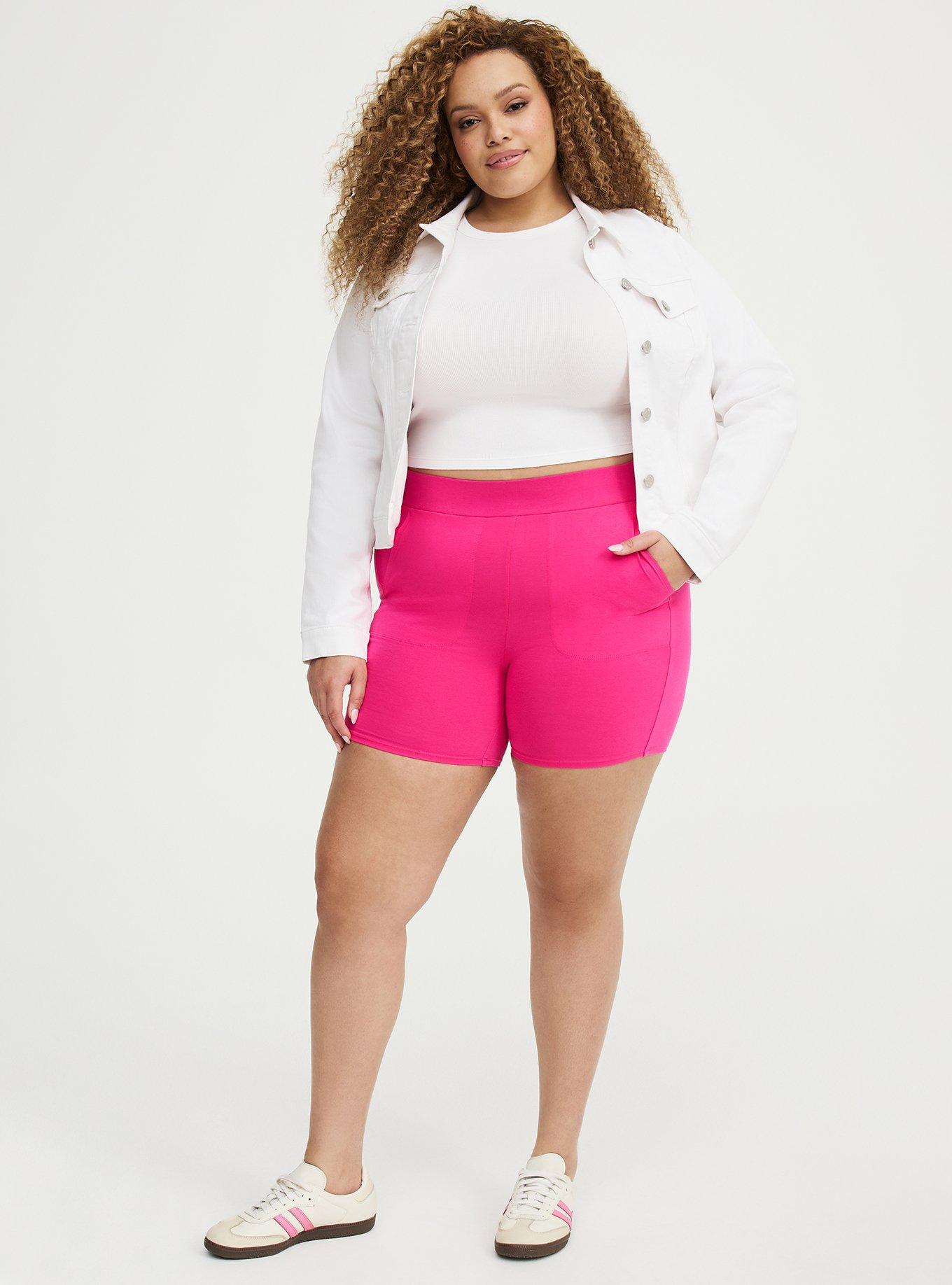 5'' Pocket Bike Short, PINK GLO, hi-res