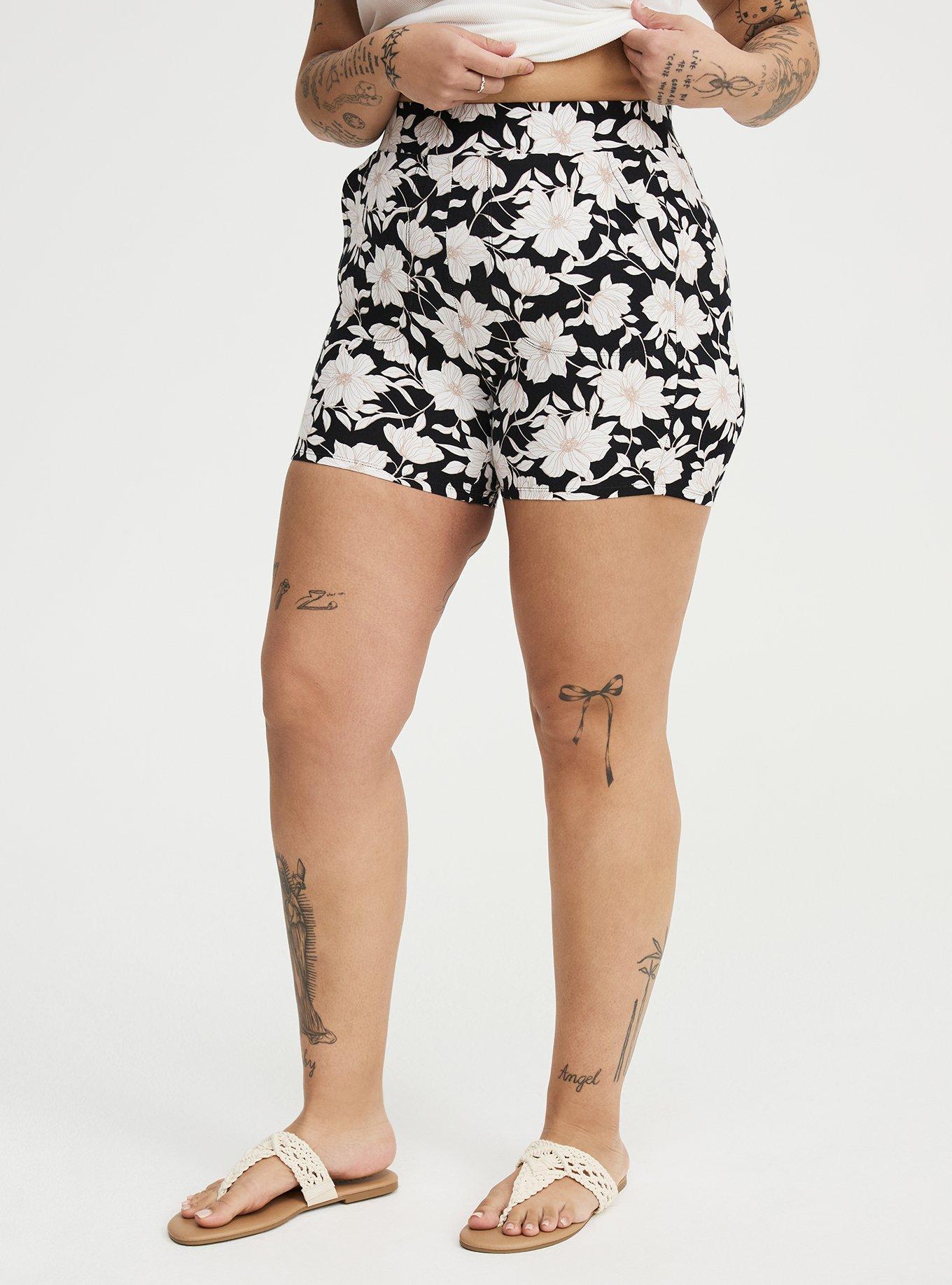 5'' Pocket Bike Short, BLUEPRINT FLORAL BLACK, alternate