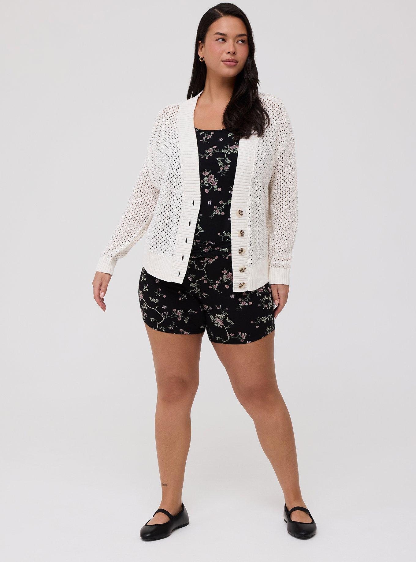 5'' Pocket Bike Short, CRAWLING FLORAL BLACK, alternate