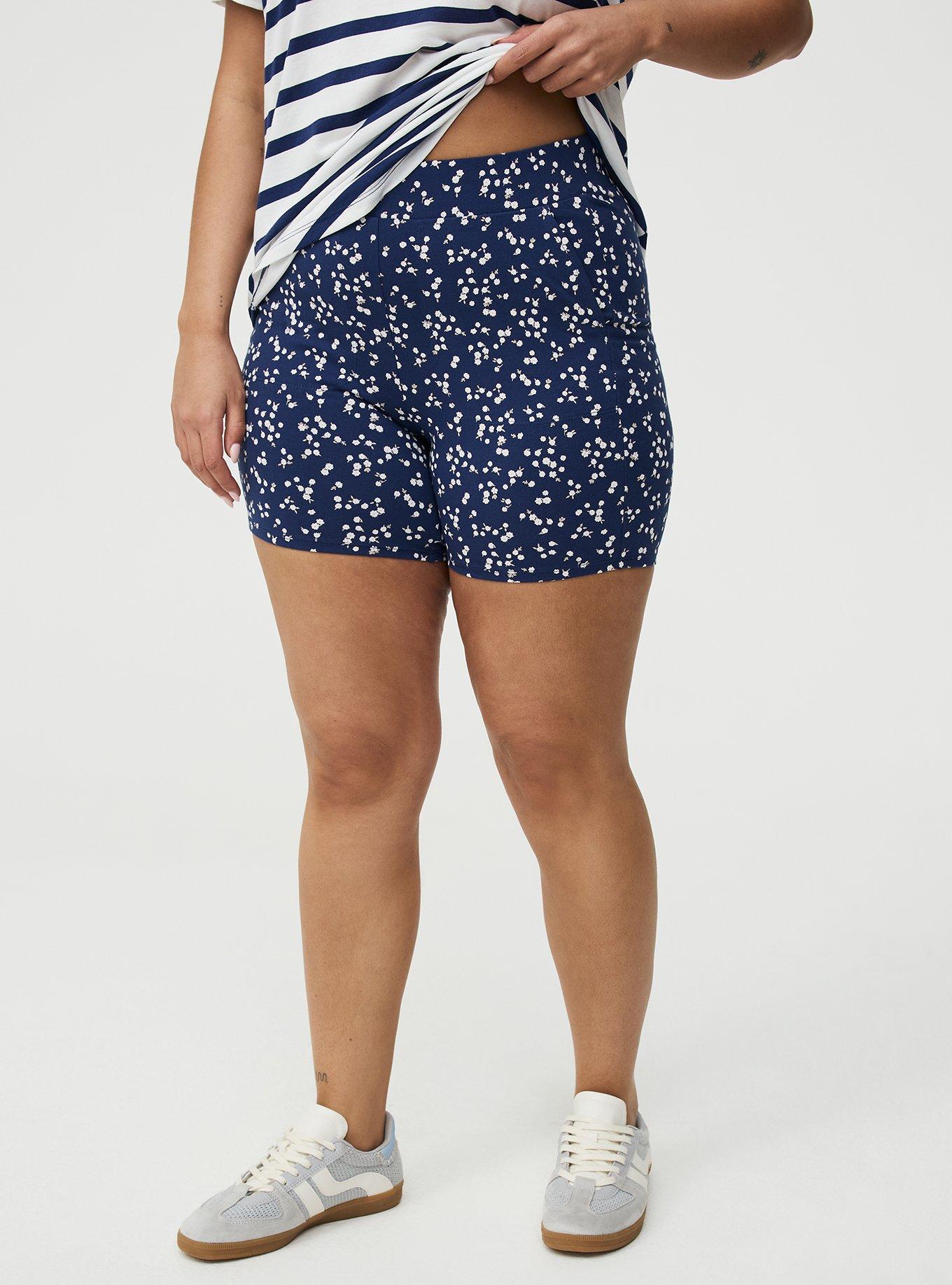 5'' Pocket Bike Short, BETTY DITSY FLORAL NAVY, alternate