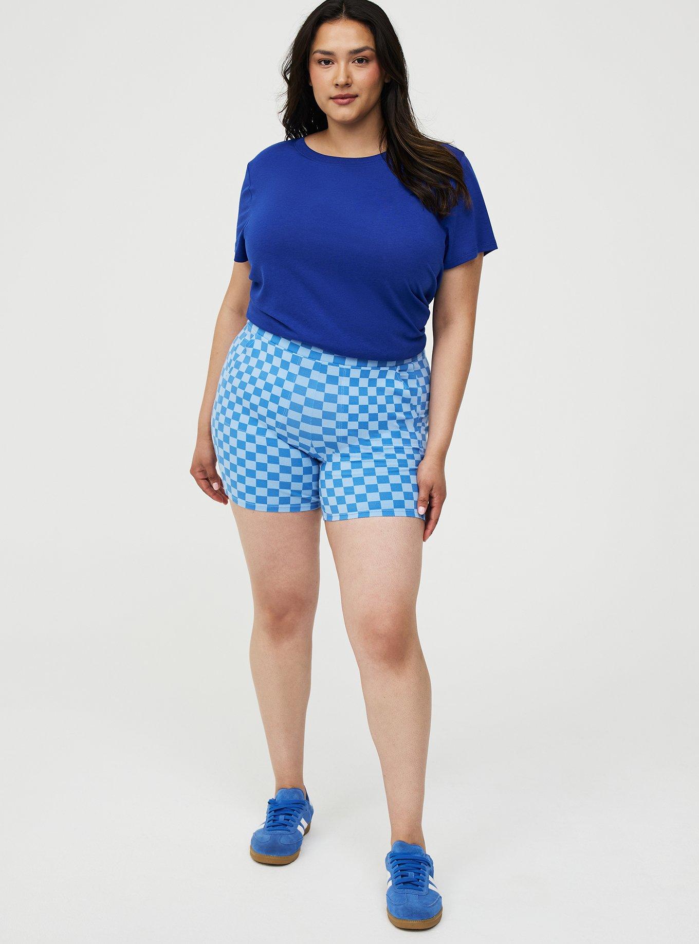 5'' Pocket Bike Short, CHECK ME OUT  BLUE, alternate