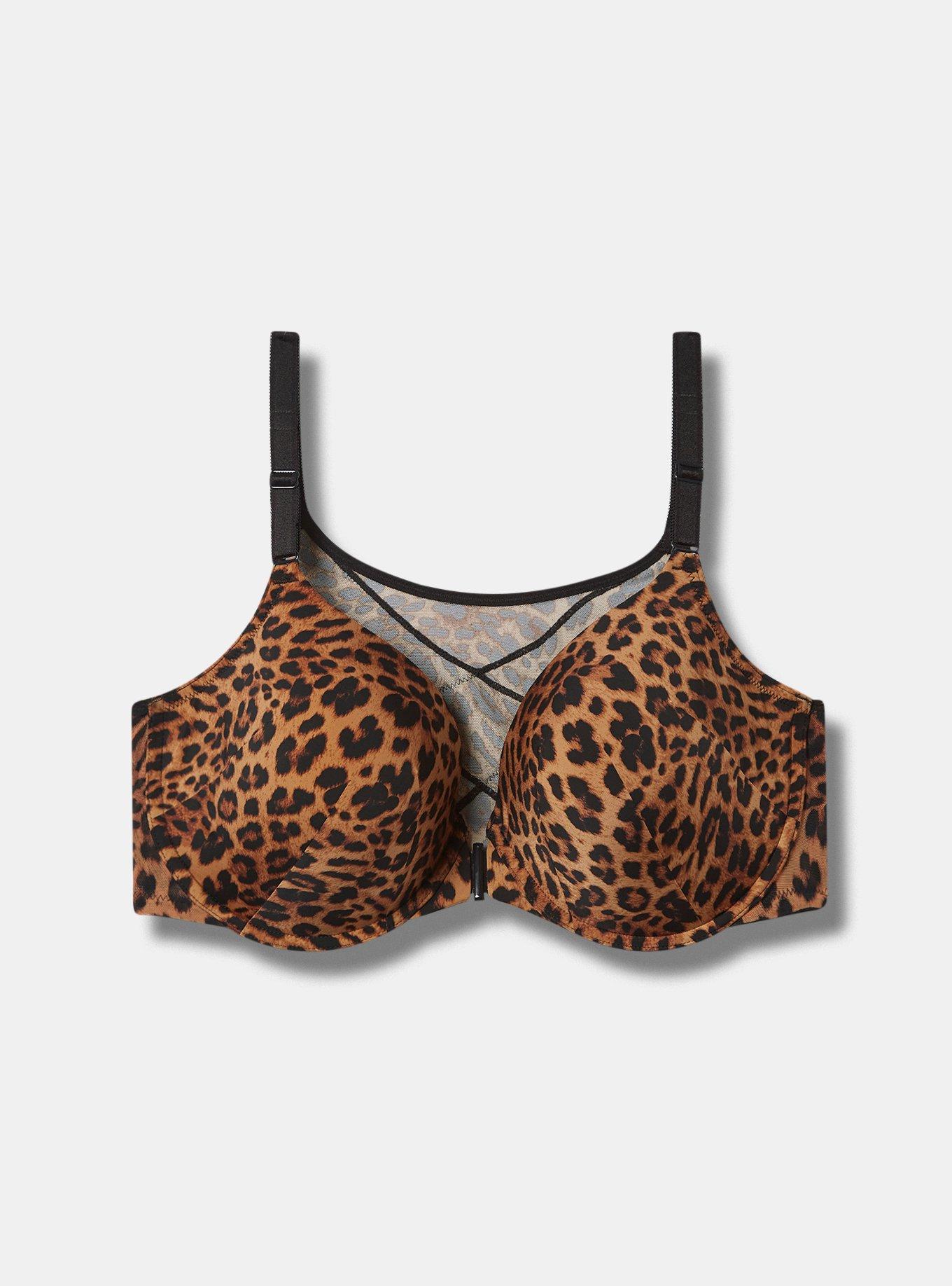 torrid, Intimates & Sleepwear, Leopard Print 36 Back Smoothing Bra